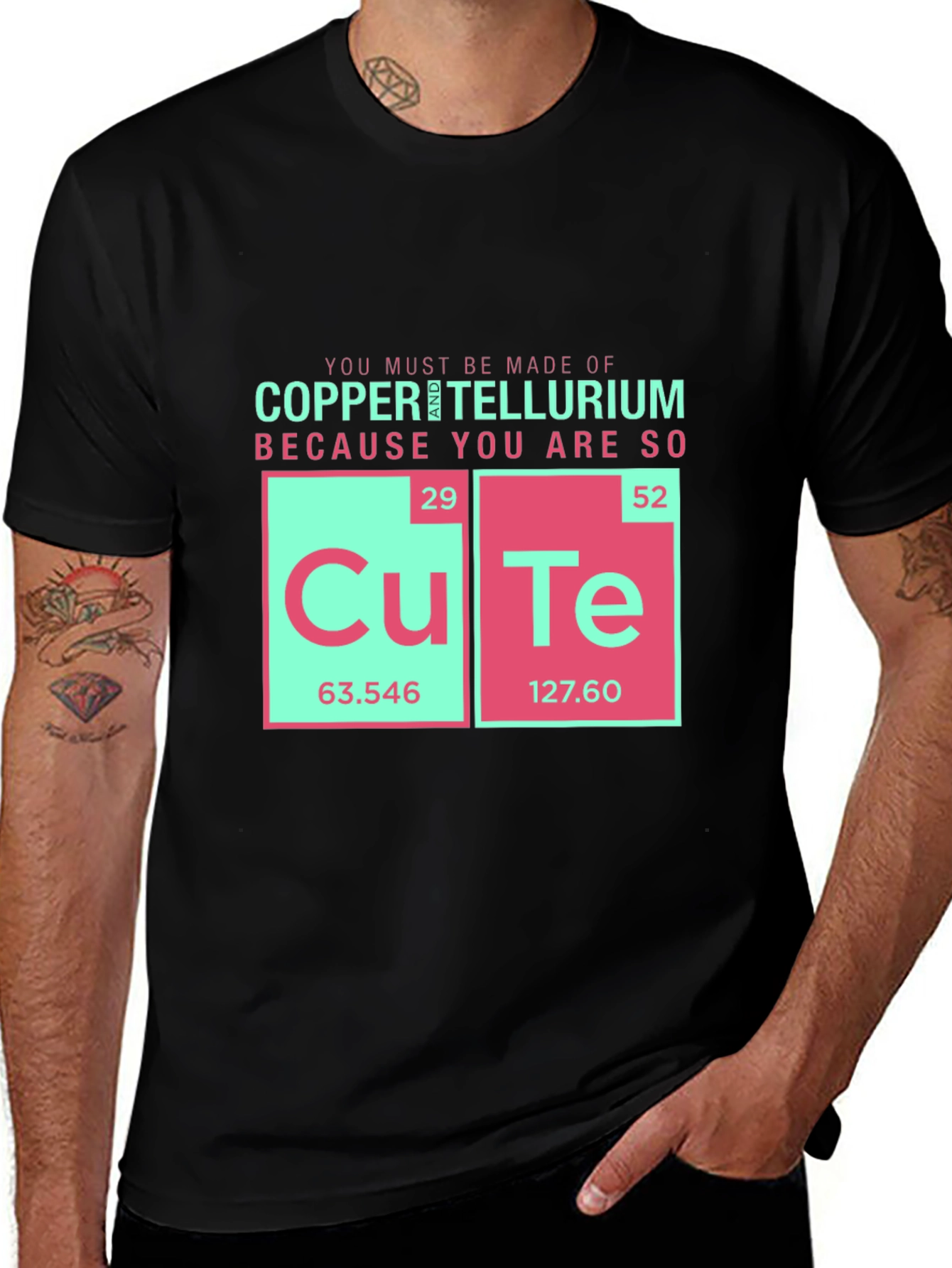 CuTe Chemistry T-Shirt - Funny Science Tee