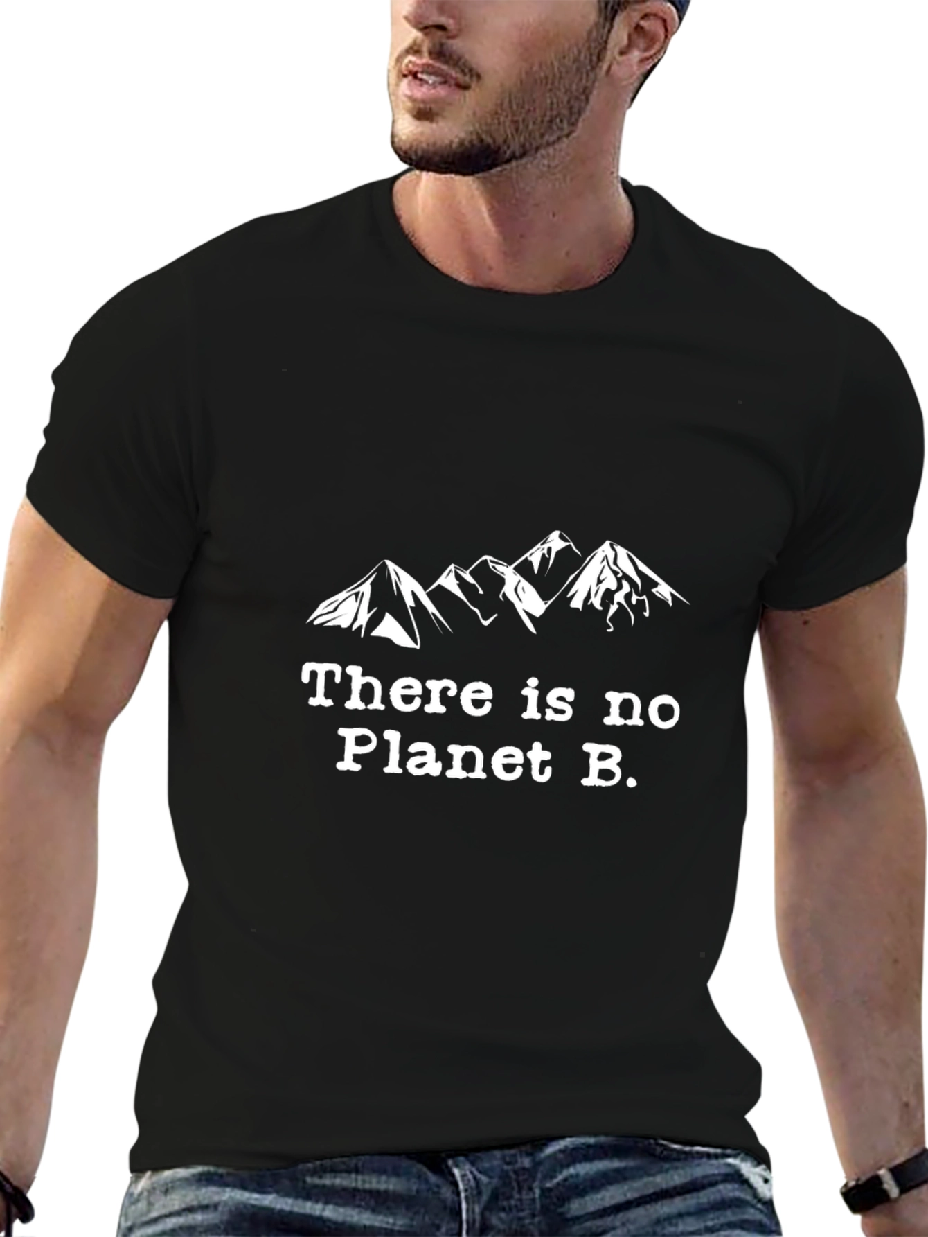 No Planet B Graphic Tee - Earth Awareness T-Shirt