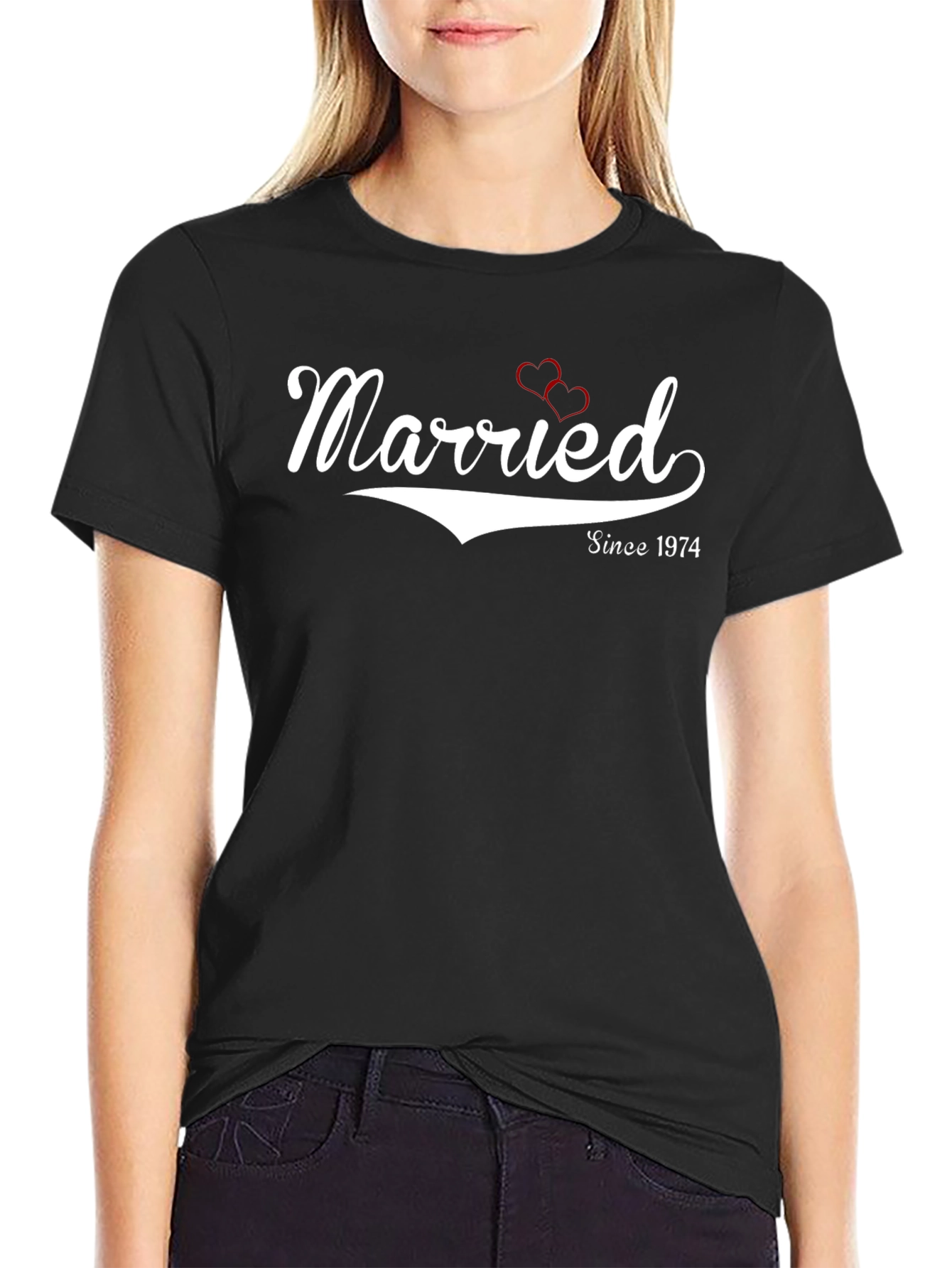 Married Since 1974 Anniversary Tee