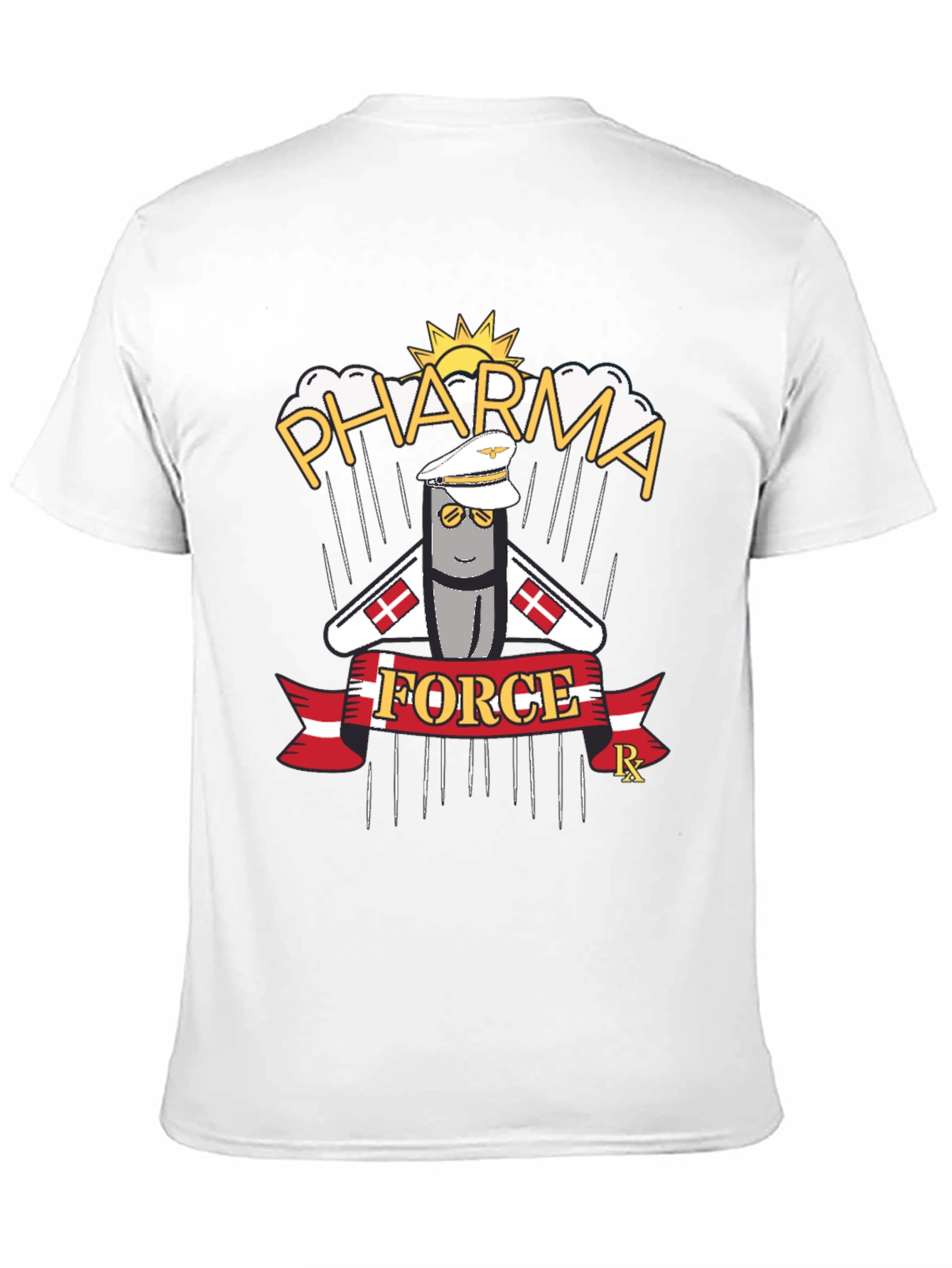 Pharma Force Graphic Tee - Funny Novelty T-Shirt