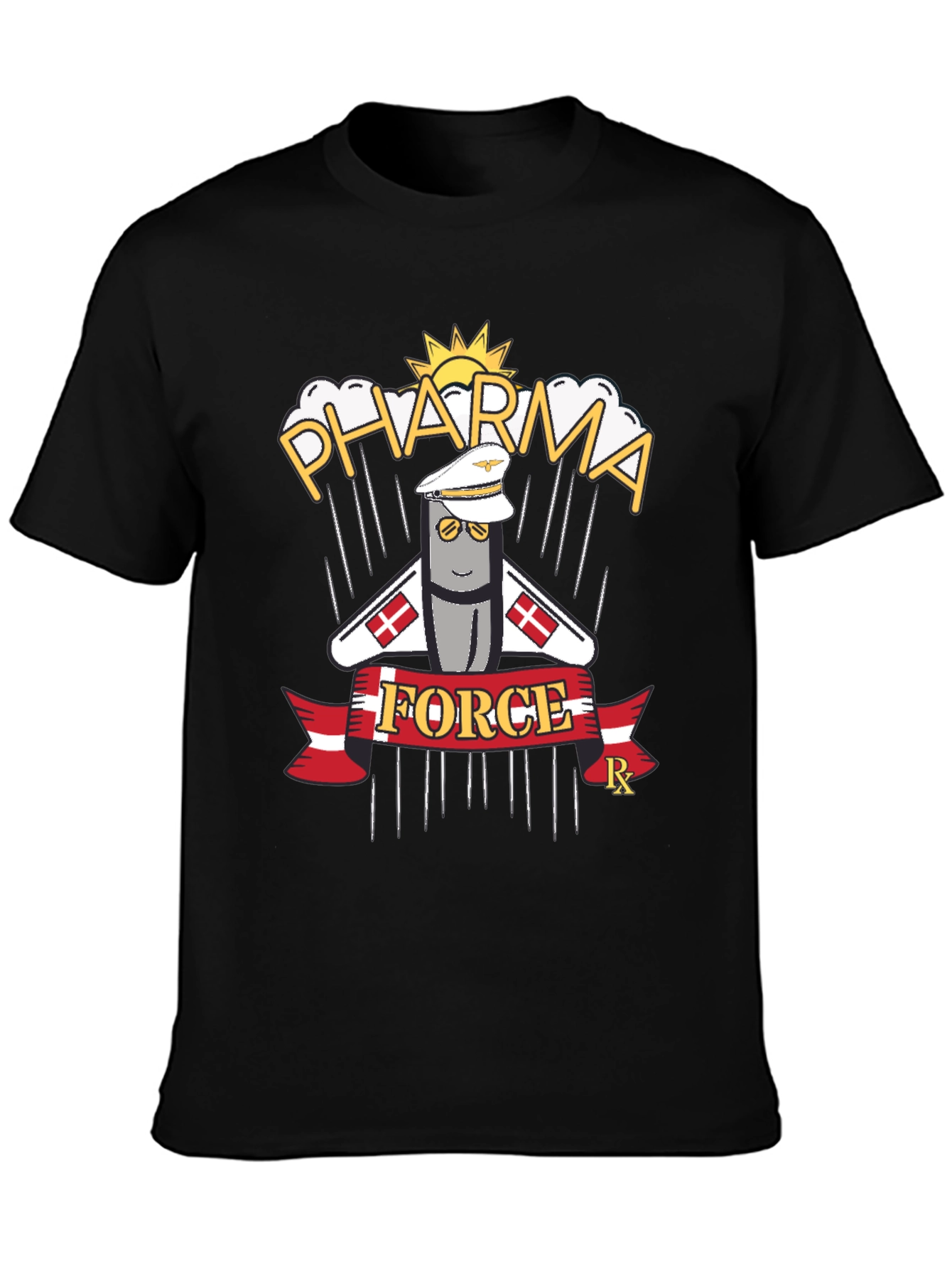 Pharma Force Graphic Tee - Funny Novelty T-Shirt