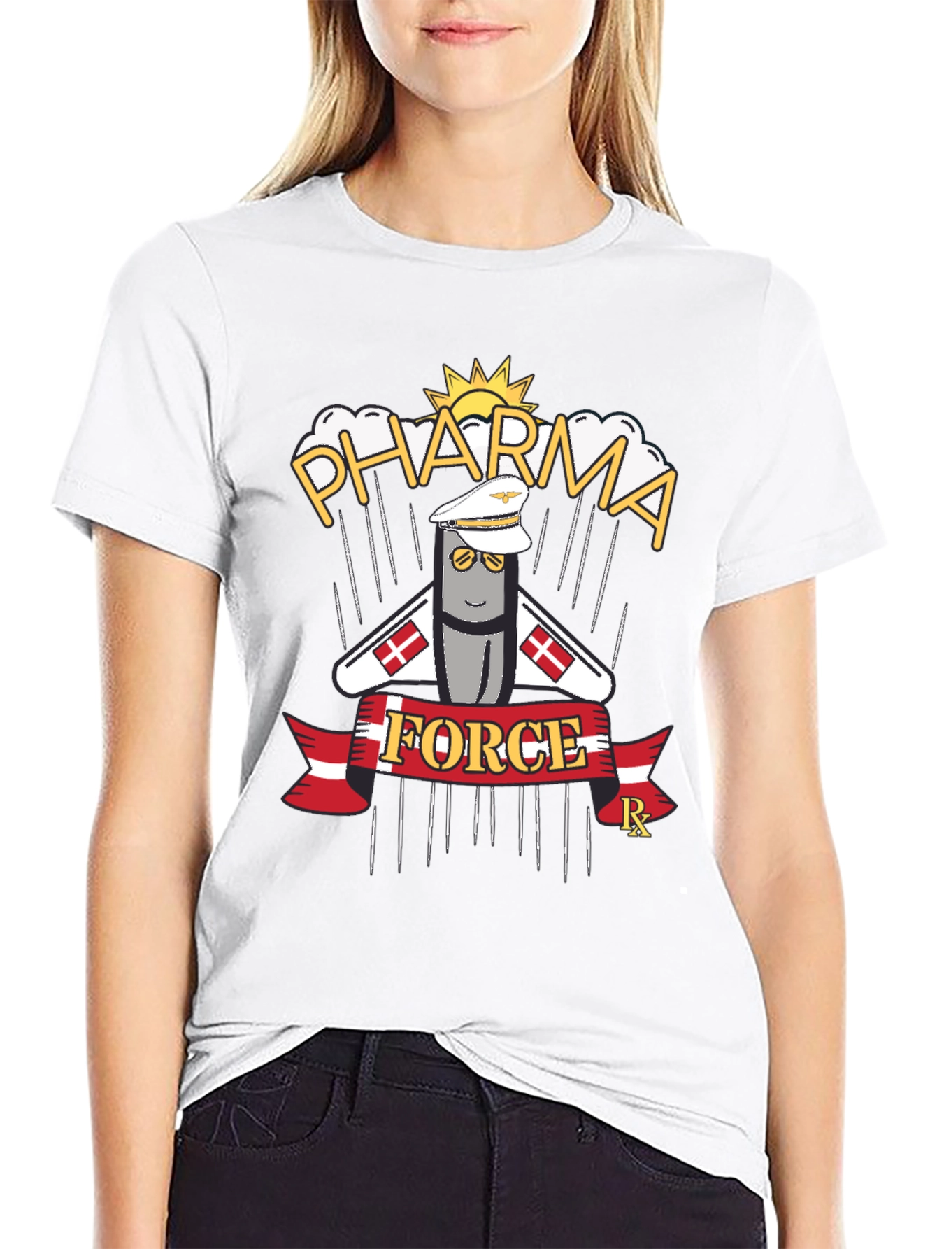 Pharma Force Graphic Tee - Funny Novelty T-Shirt