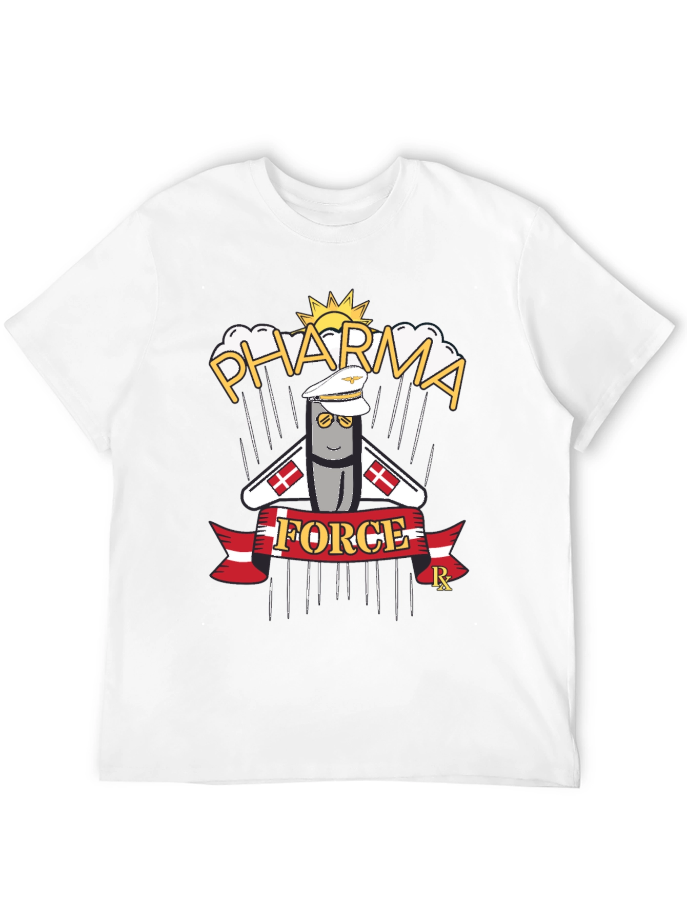 Pharma Force Graphic Tee - Funny Novelty T-Shirt