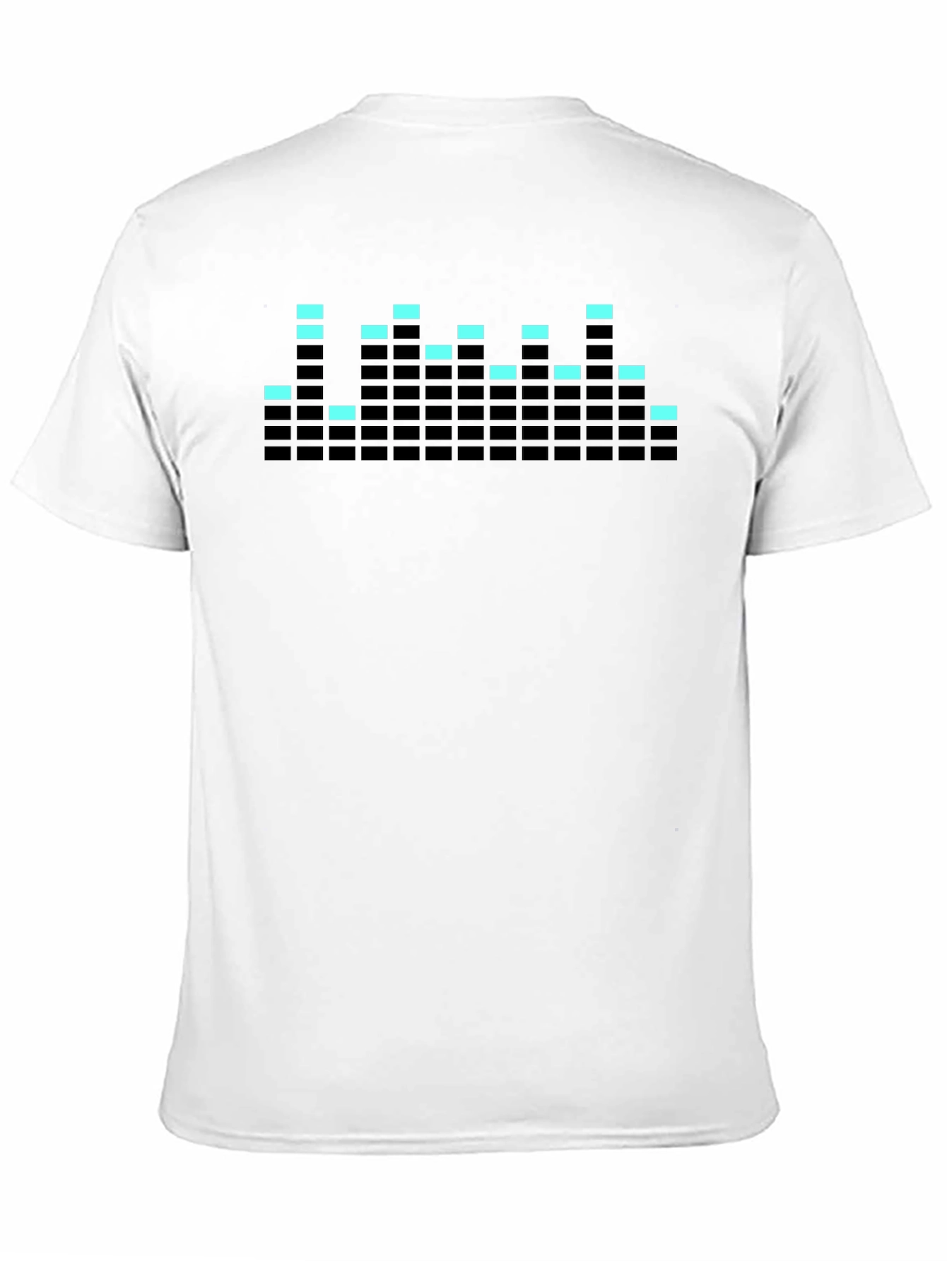 Retro Equalizer Graphic Tee - Black