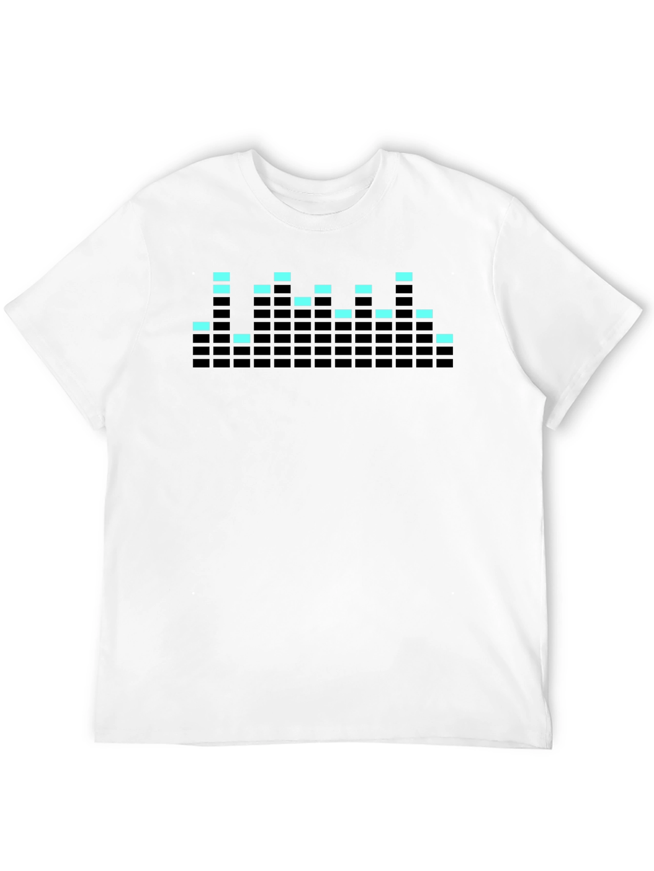 Retro Equalizer Graphic Tee - Black