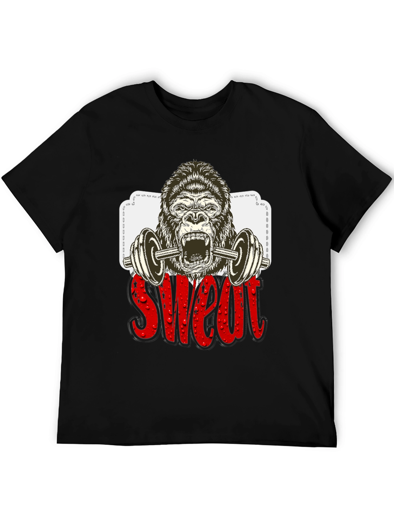 Gorilla Sweat Black T-Shirt