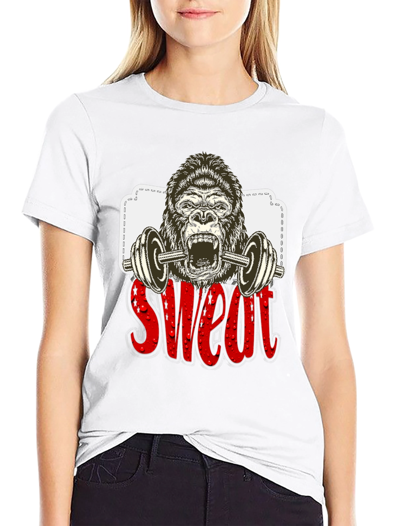 Gorilla Sweat Black T-Shirt