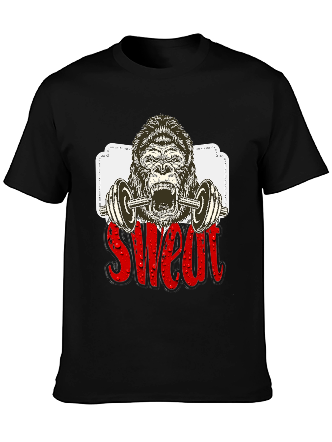 Gorilla Sweat Black T-Shirt