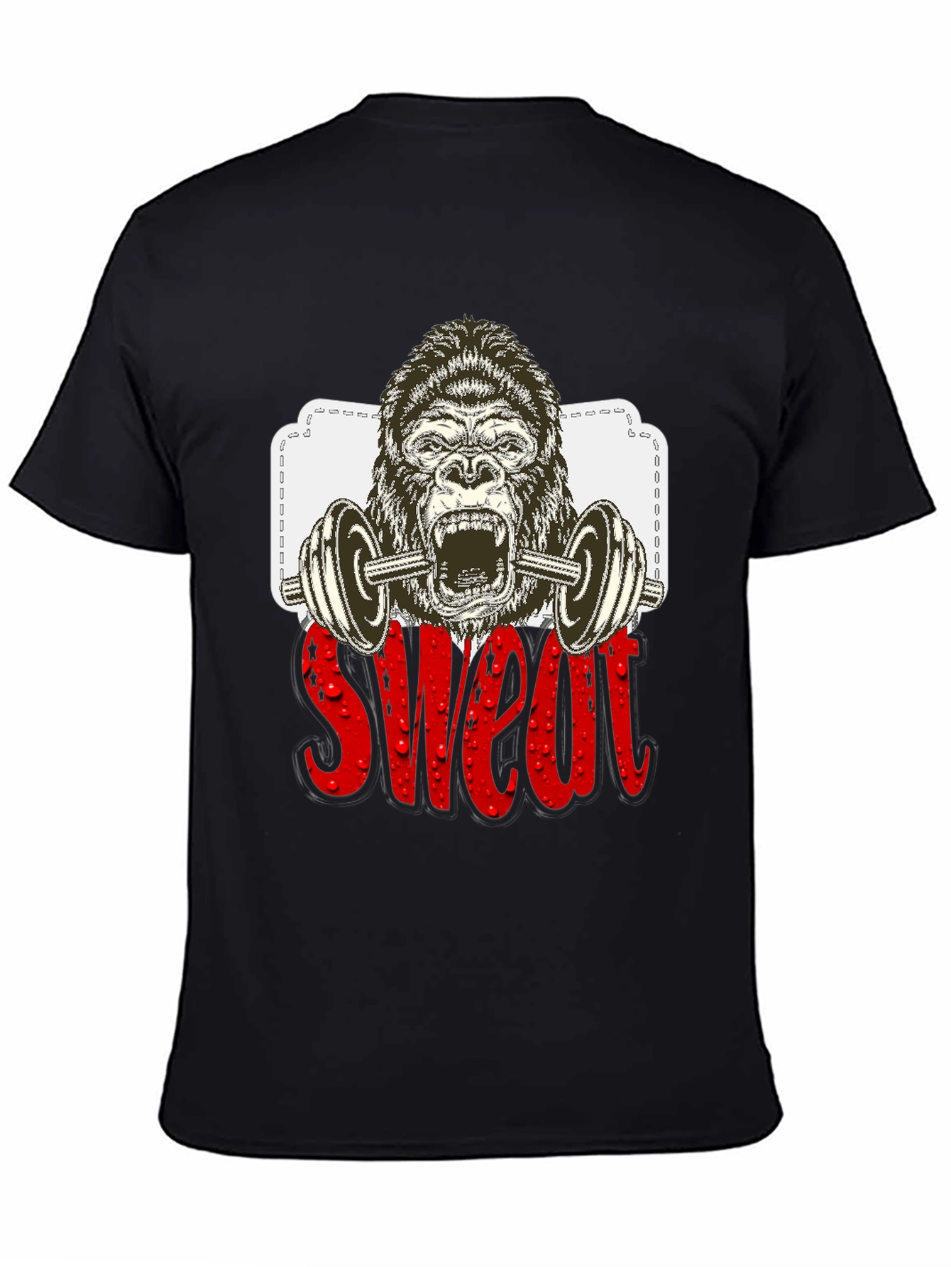 Gorilla Sweat Black T-Shirt