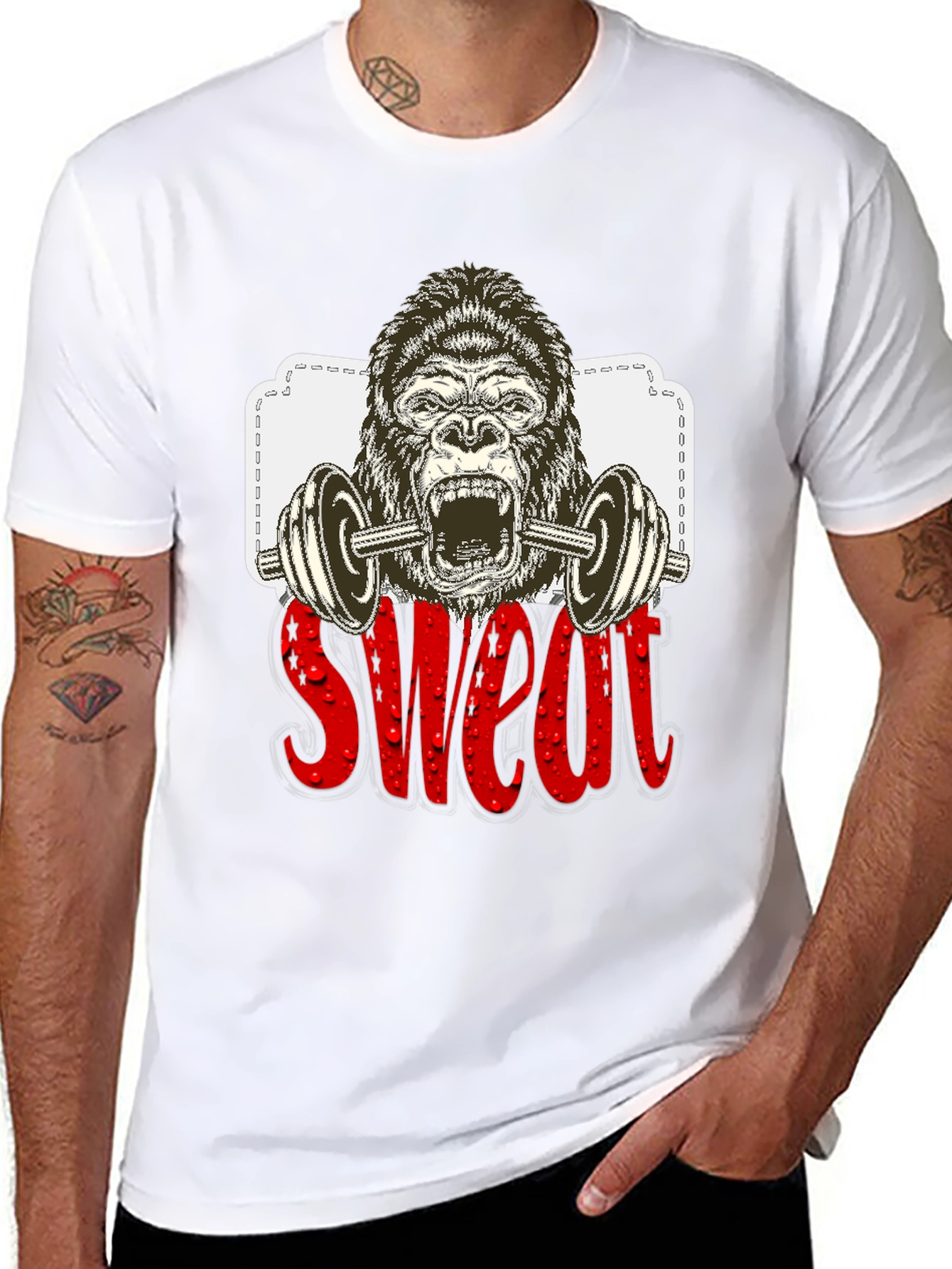 Gorilla Sweat Black T-Shirt