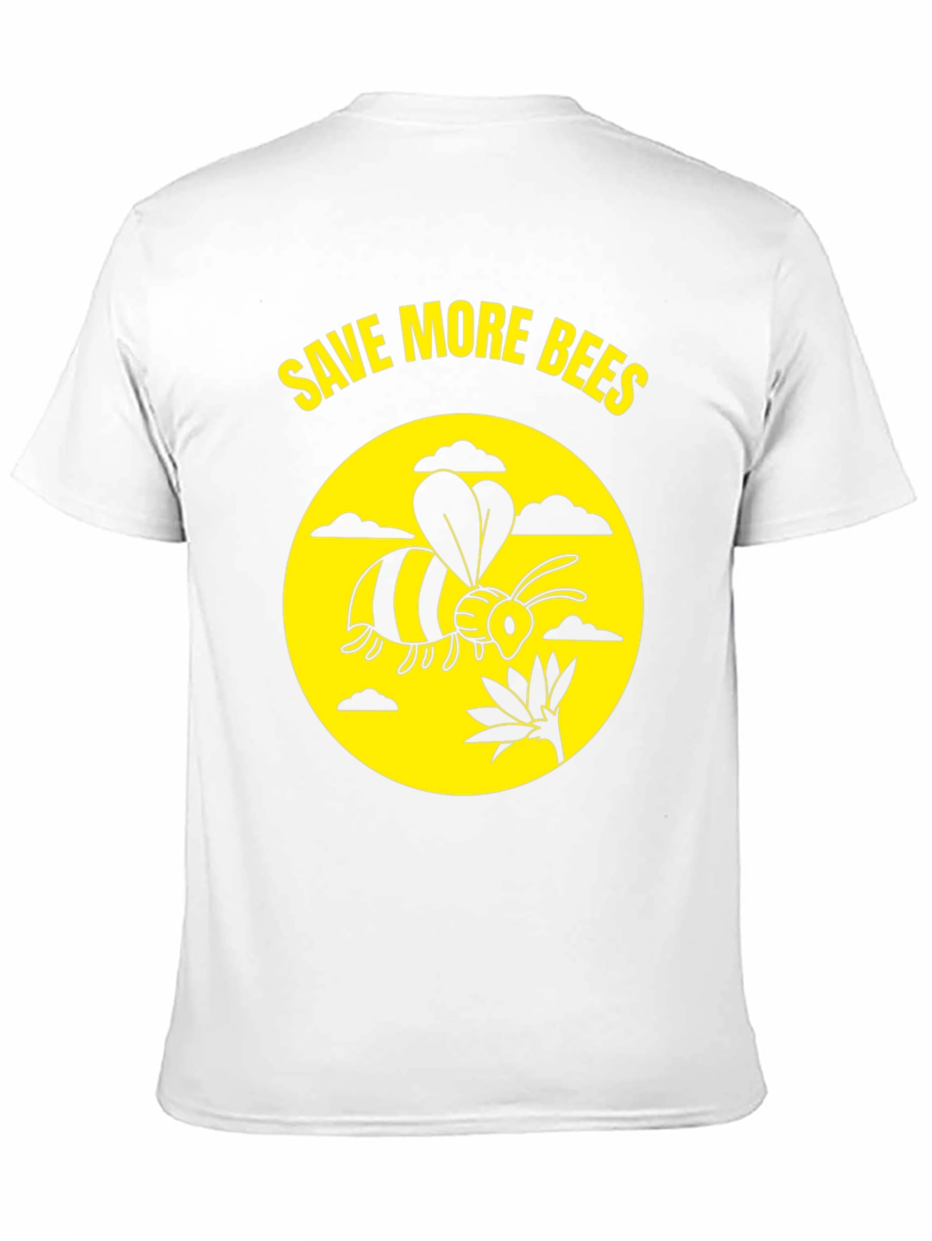 Save More Bees Graphic T-Shirt - Black