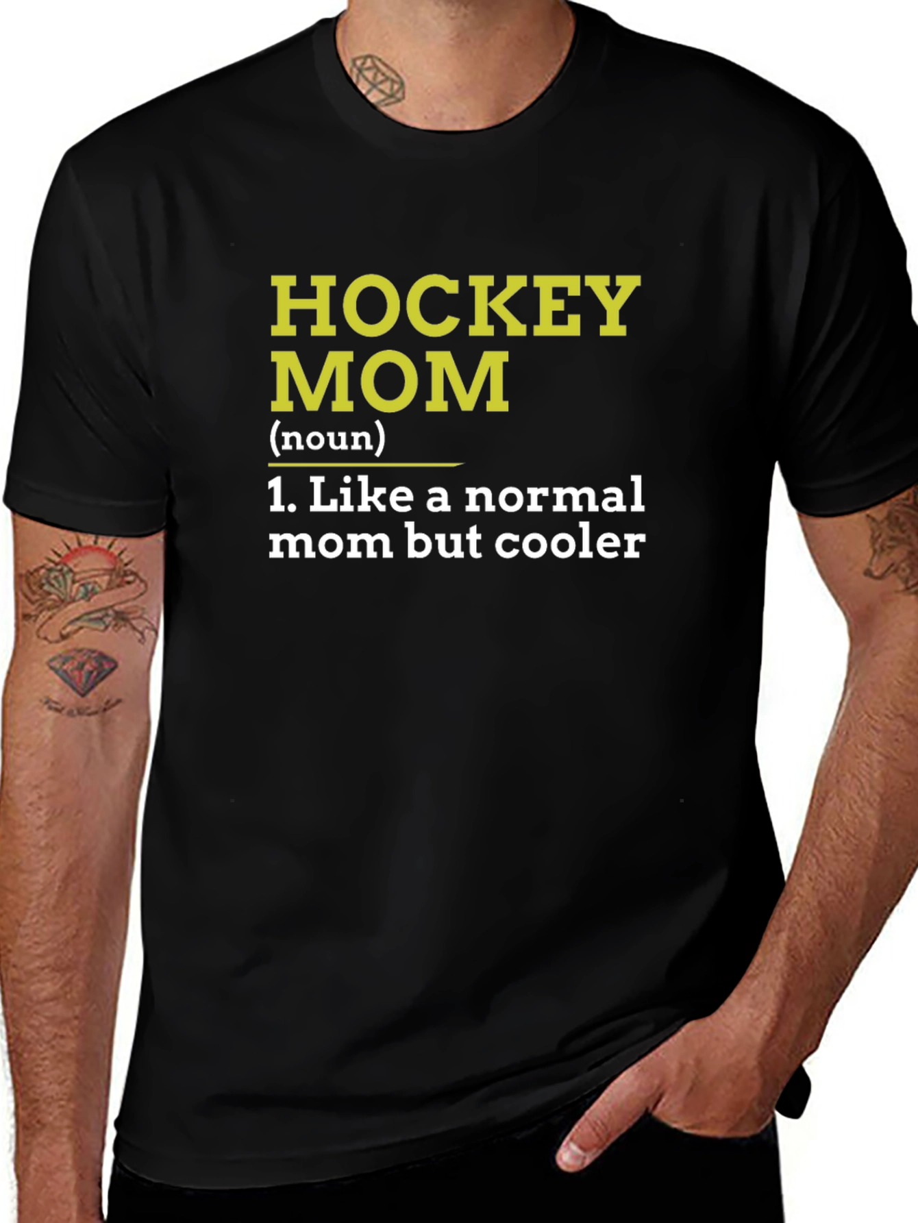 Hockey Mom Definition T-Shirt - Cool Moms Only!