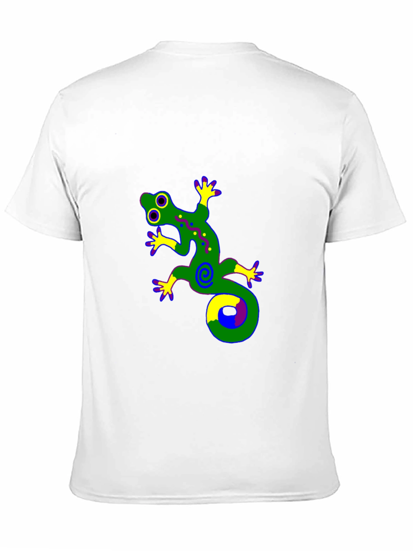 Funky Gecko Graphic Tee - Black