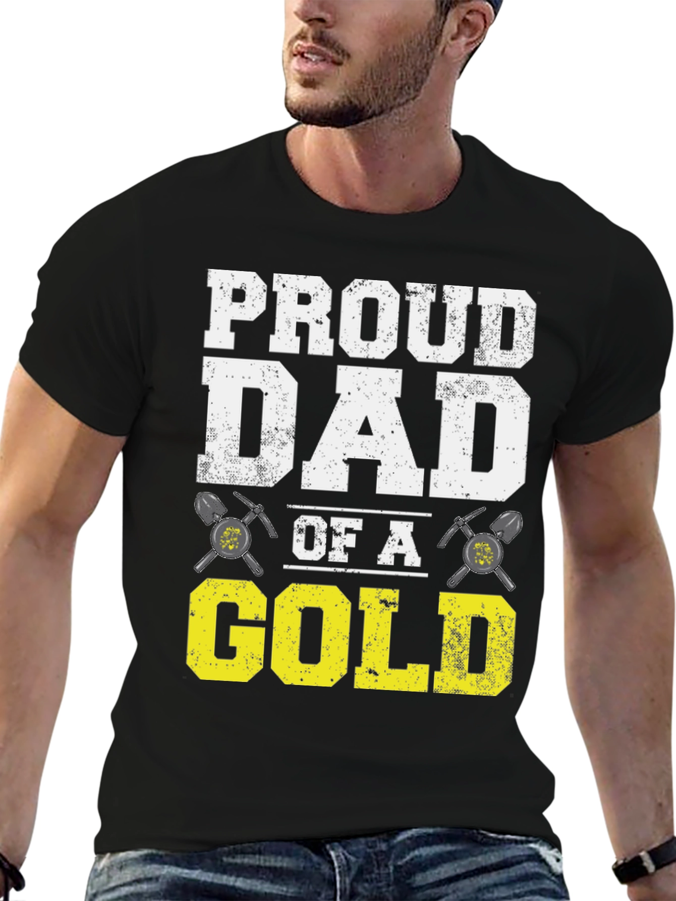 Proud Dad of a Gold Miner T-Shirt