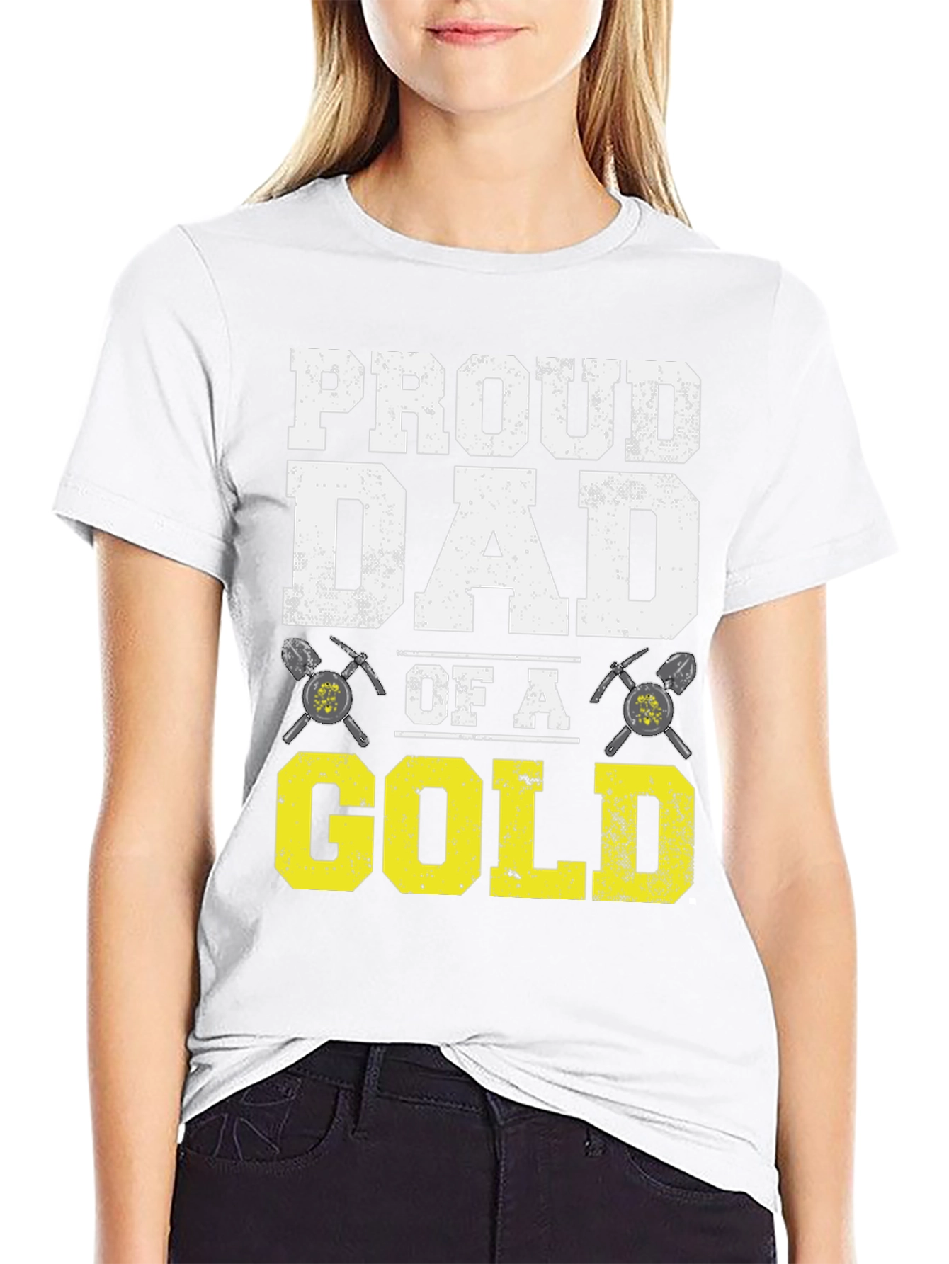 Proud Dad of a Gold Miner T-Shirt