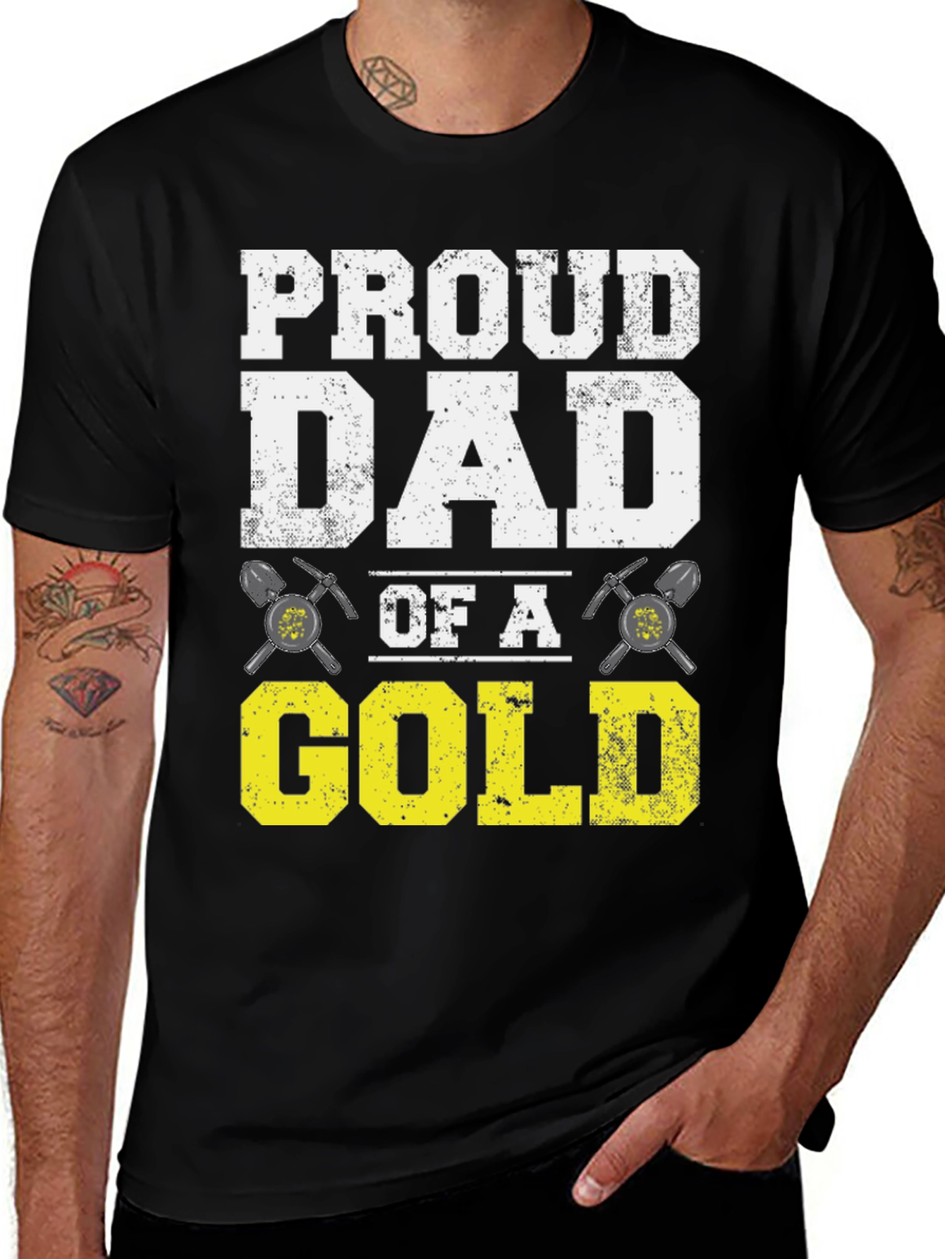 Proud Dad of a Gold Miner T-Shirt