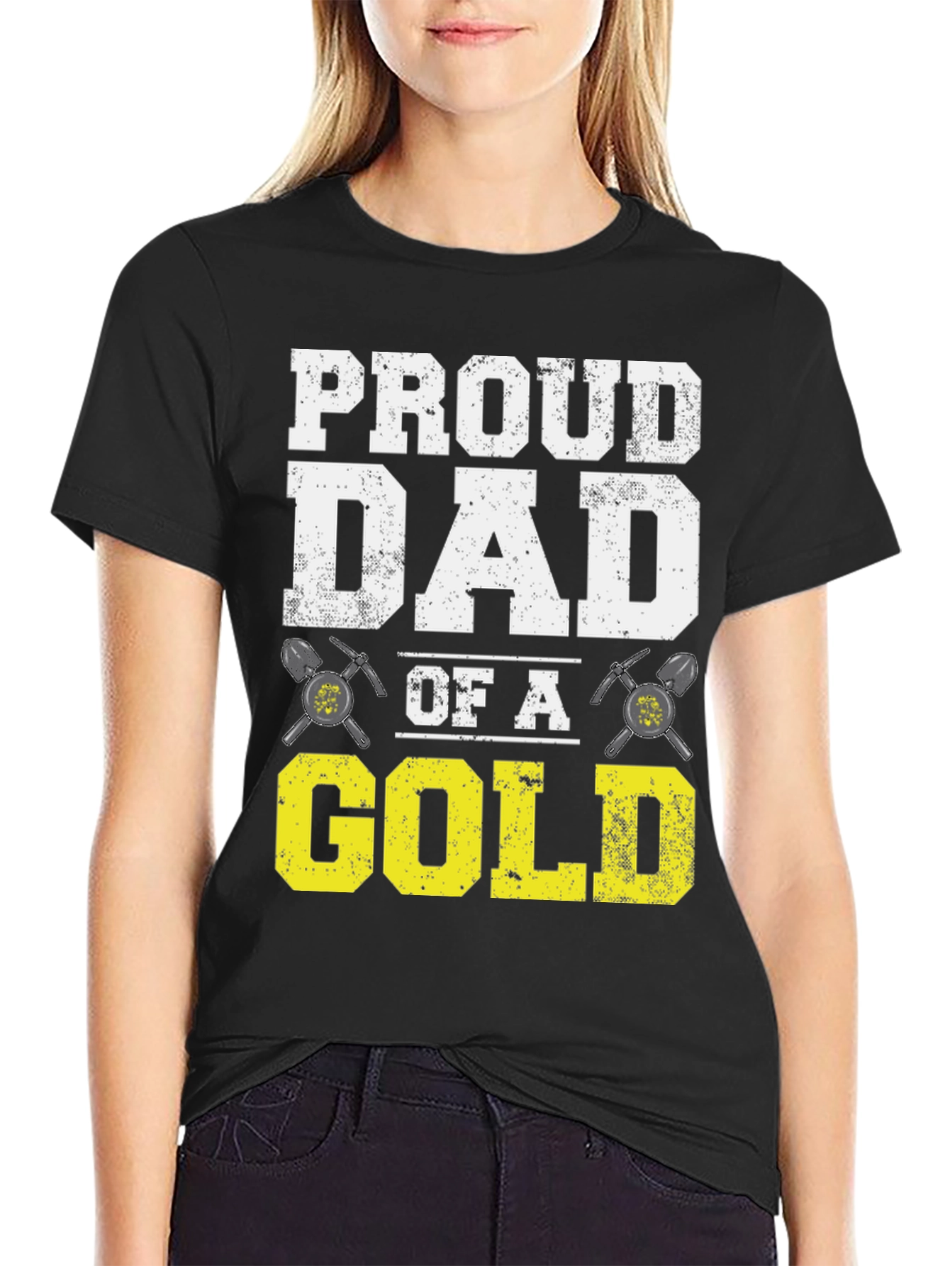 Proud Dad of a Gold Miner T-Shirt