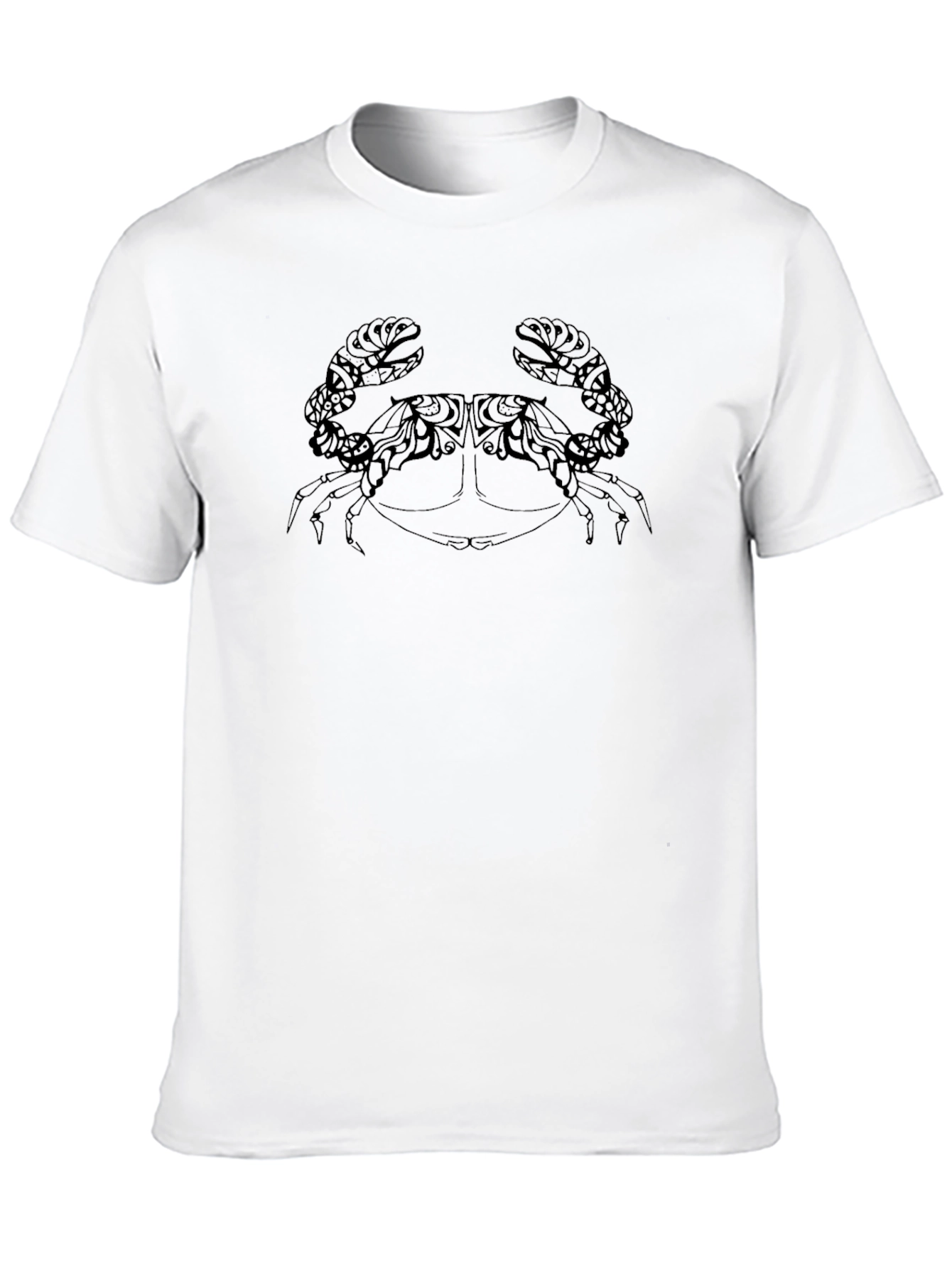 Crab Graphic Black Tee