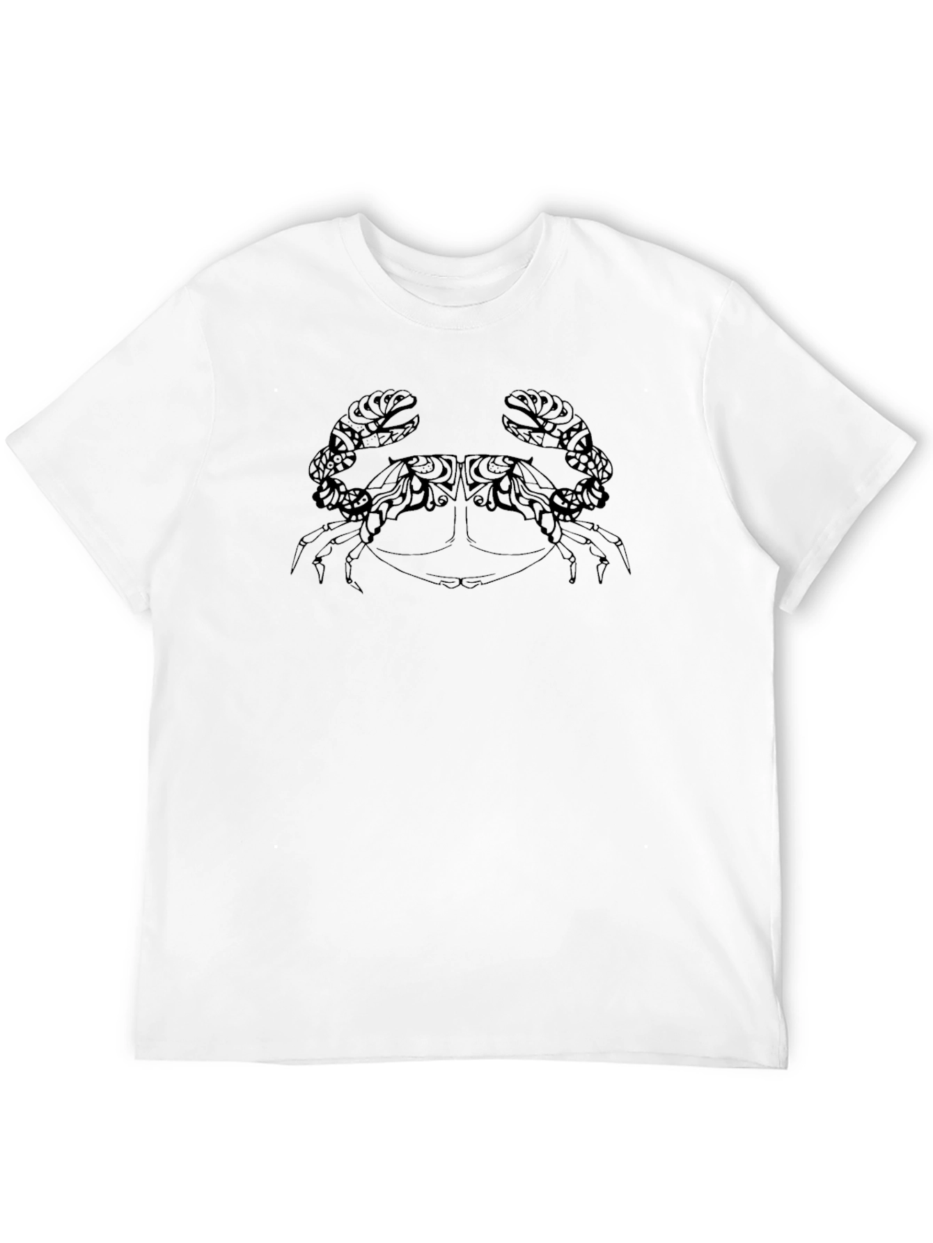 Crab Graphic Black Tee