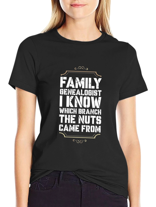 Funny Family Genealogist T-Shirt