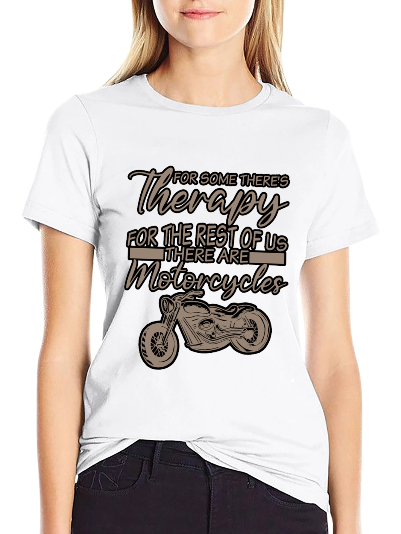 Therapy Motorcycle T-Shirt - Biker Gift