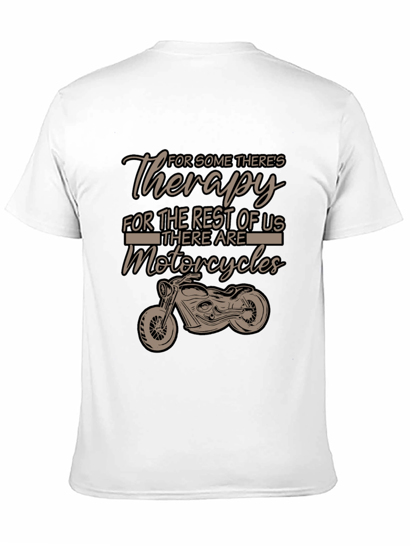 Therapy Motorcycle T-Shirt - Biker Gift