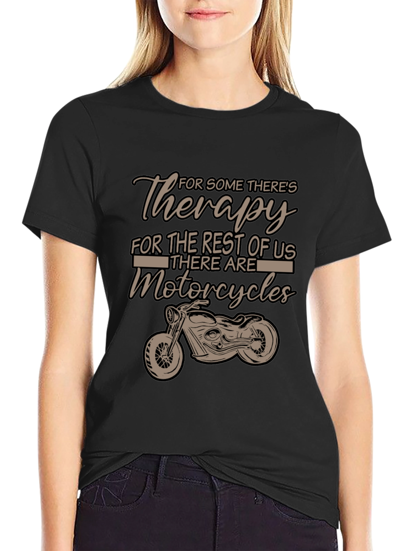 Therapy Motorcycle T-Shirt - Biker Gift