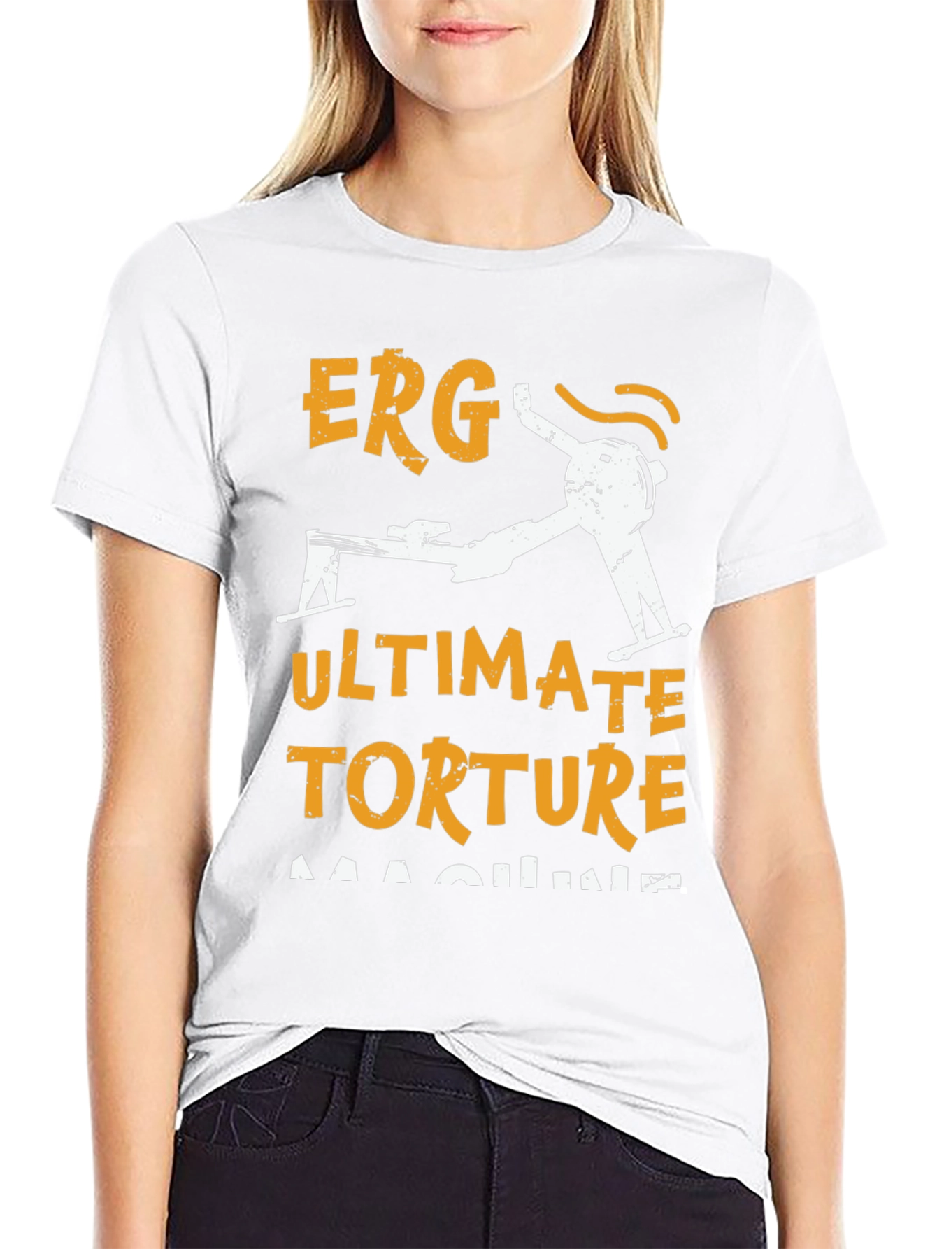 Erg Ultimate Torture Machine Rowing T-Shirt