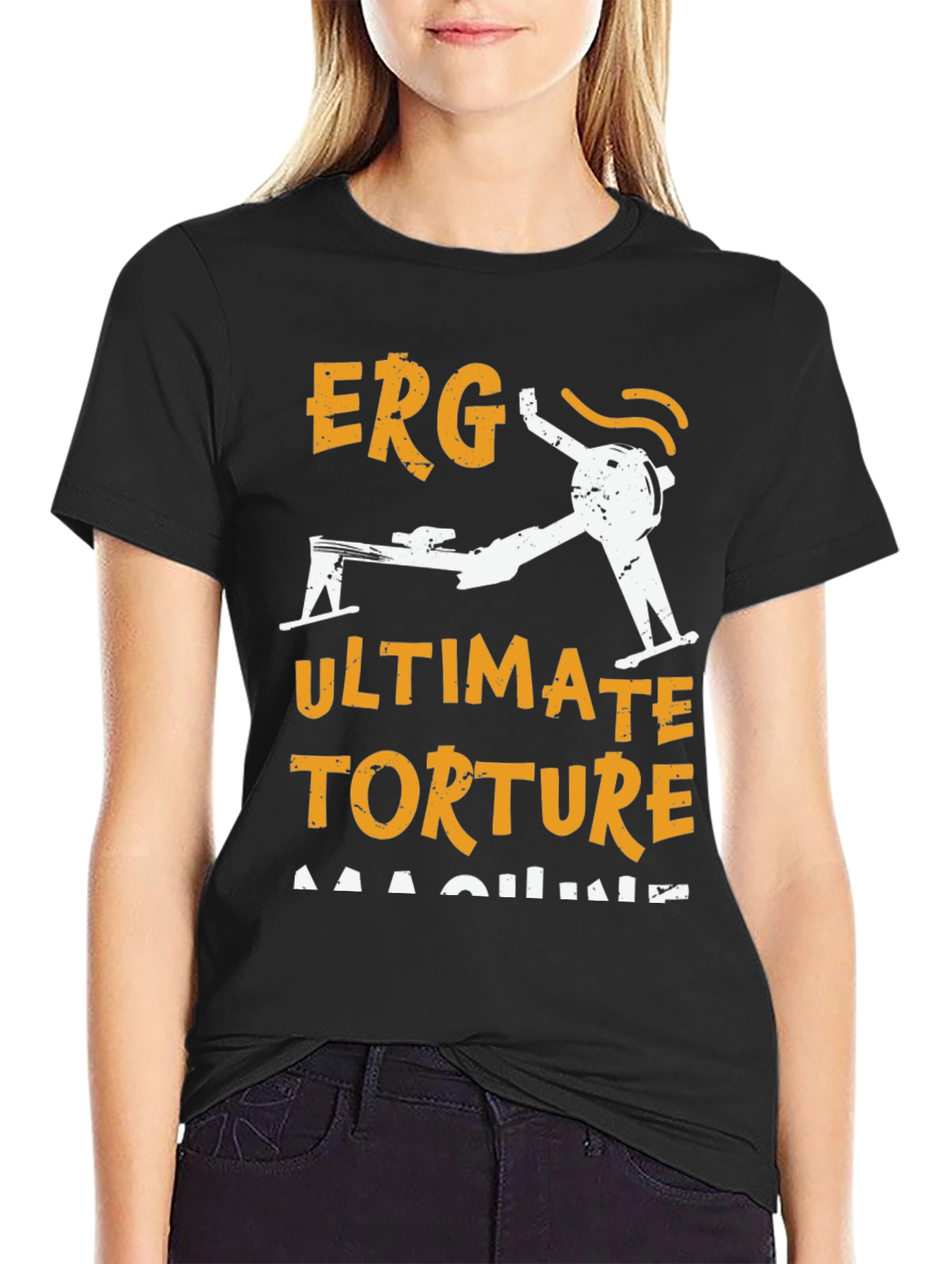 Erg Ultimate Torture Machine Rowing T-Shirt