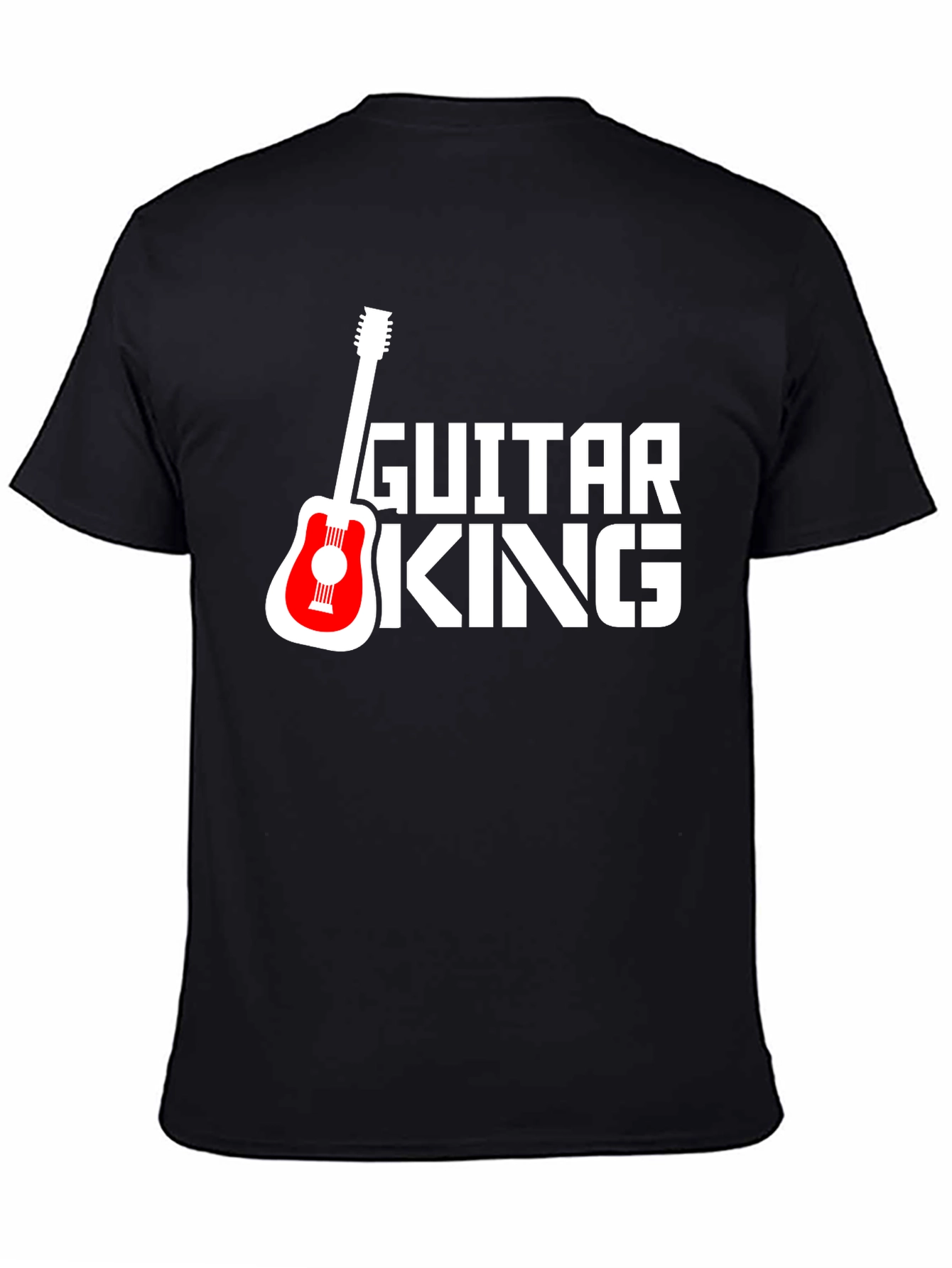 Guitar King Graphic Tee - Black T-Shirt
