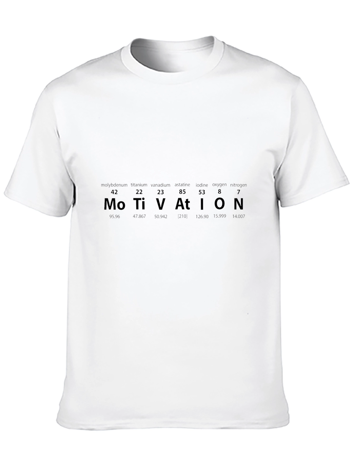 Motivation Periodic Table Style T-Shirt