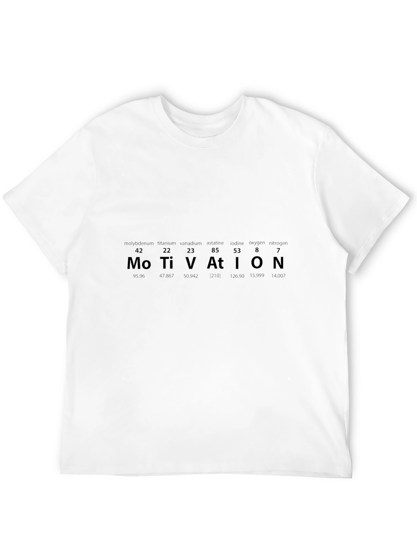 Motivation Periodic Table Style T-Shirt