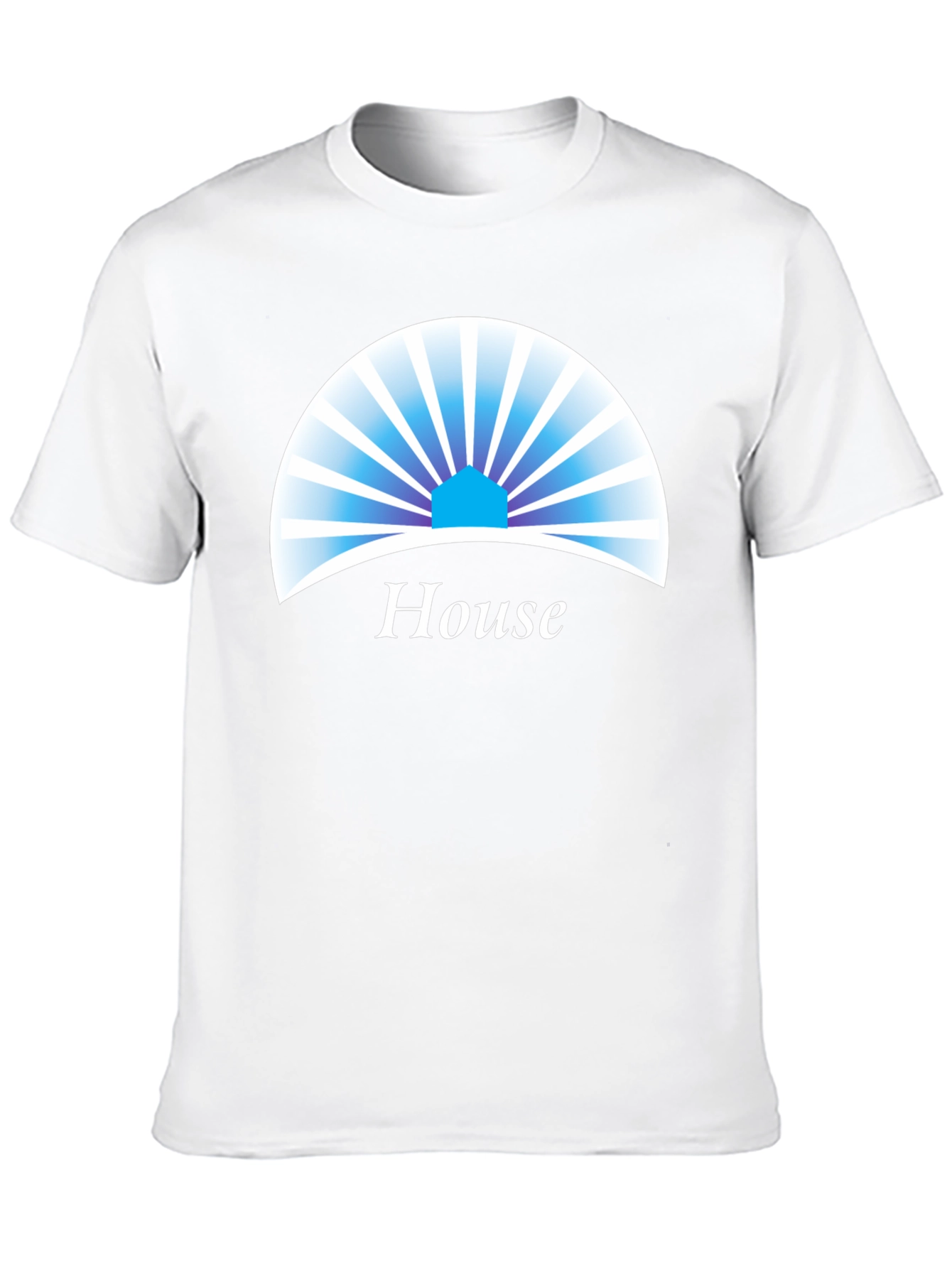House Graphic Tee - Modern Style
