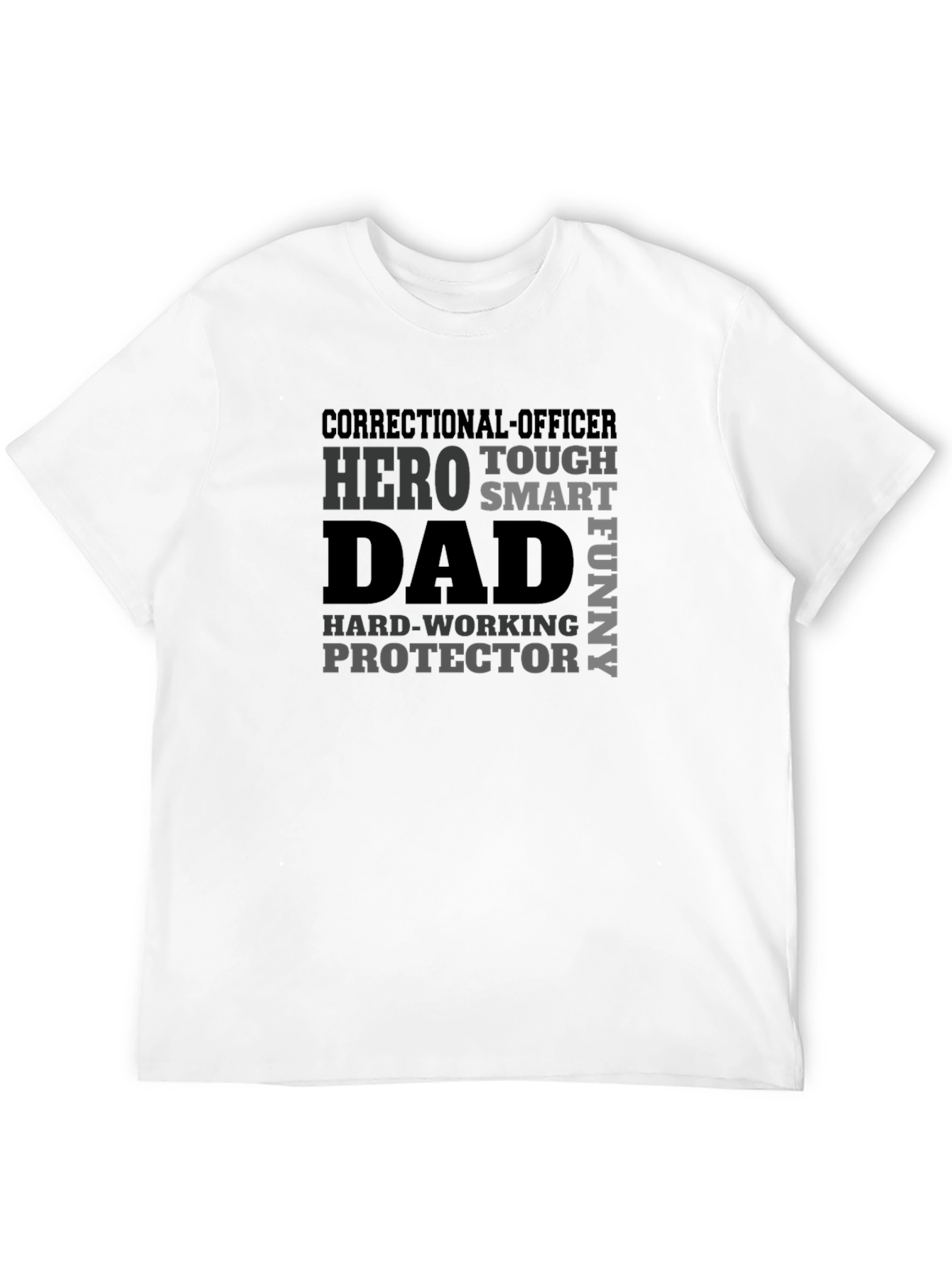 Correctional Officer Dad Graphic T-Shirt