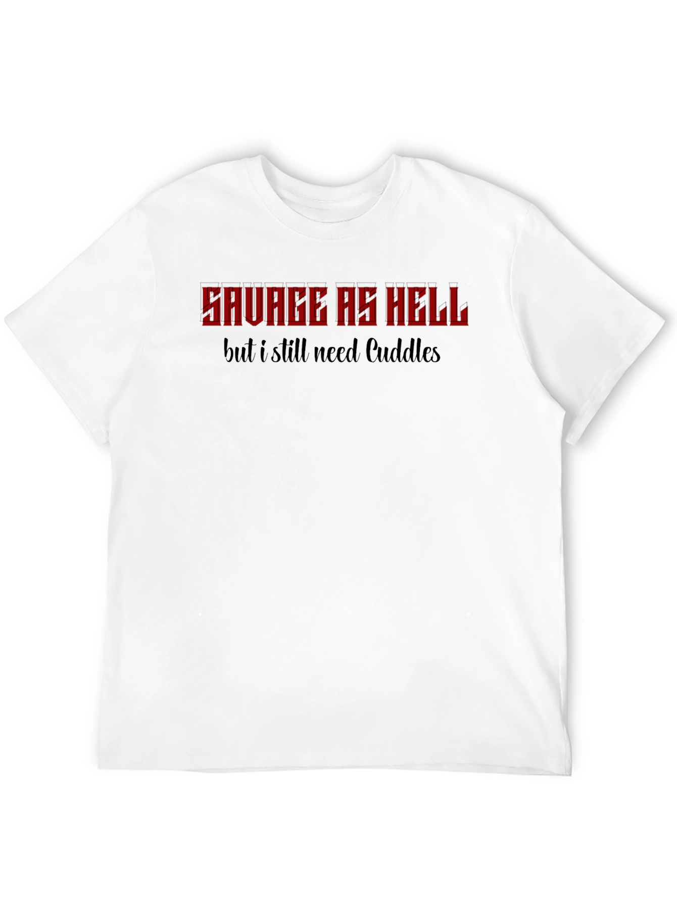 Savage As Hell Cuddles Graphic Tee