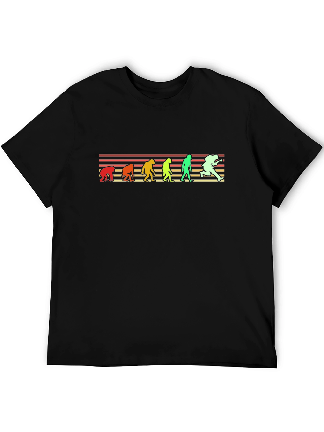 Evolution of Guitar Player T-Shirt