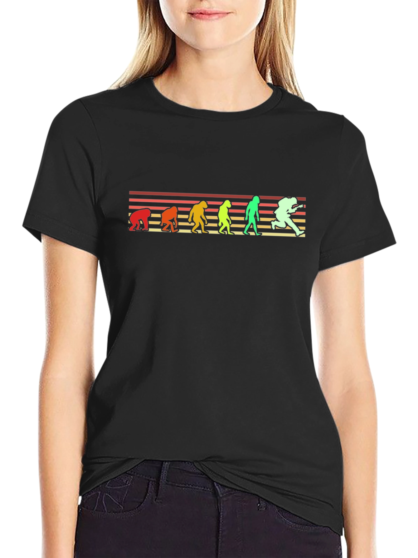 Evolution of Guitar Player T-Shirt