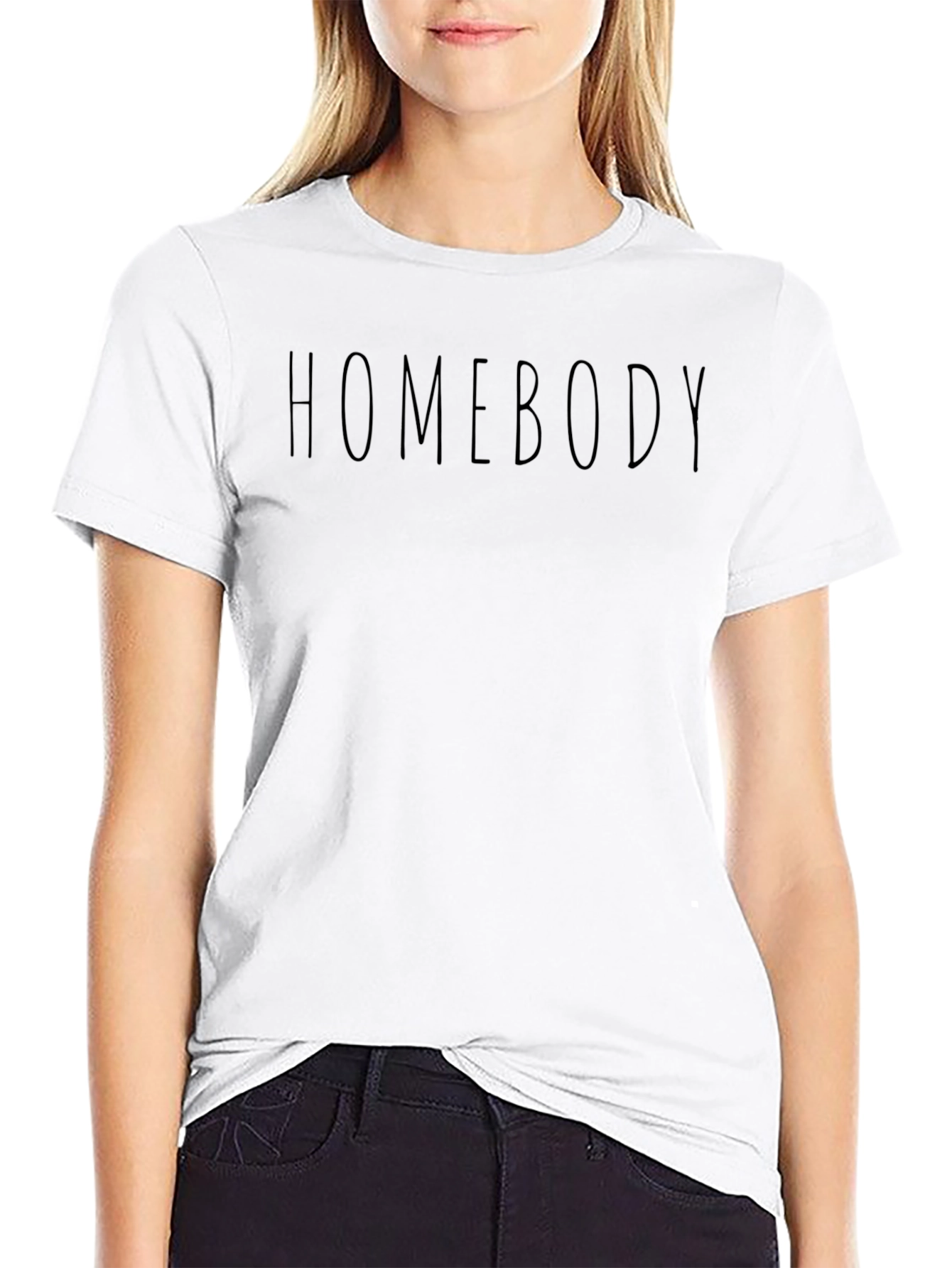 Homebody Black Graphic T-Shirt for Men