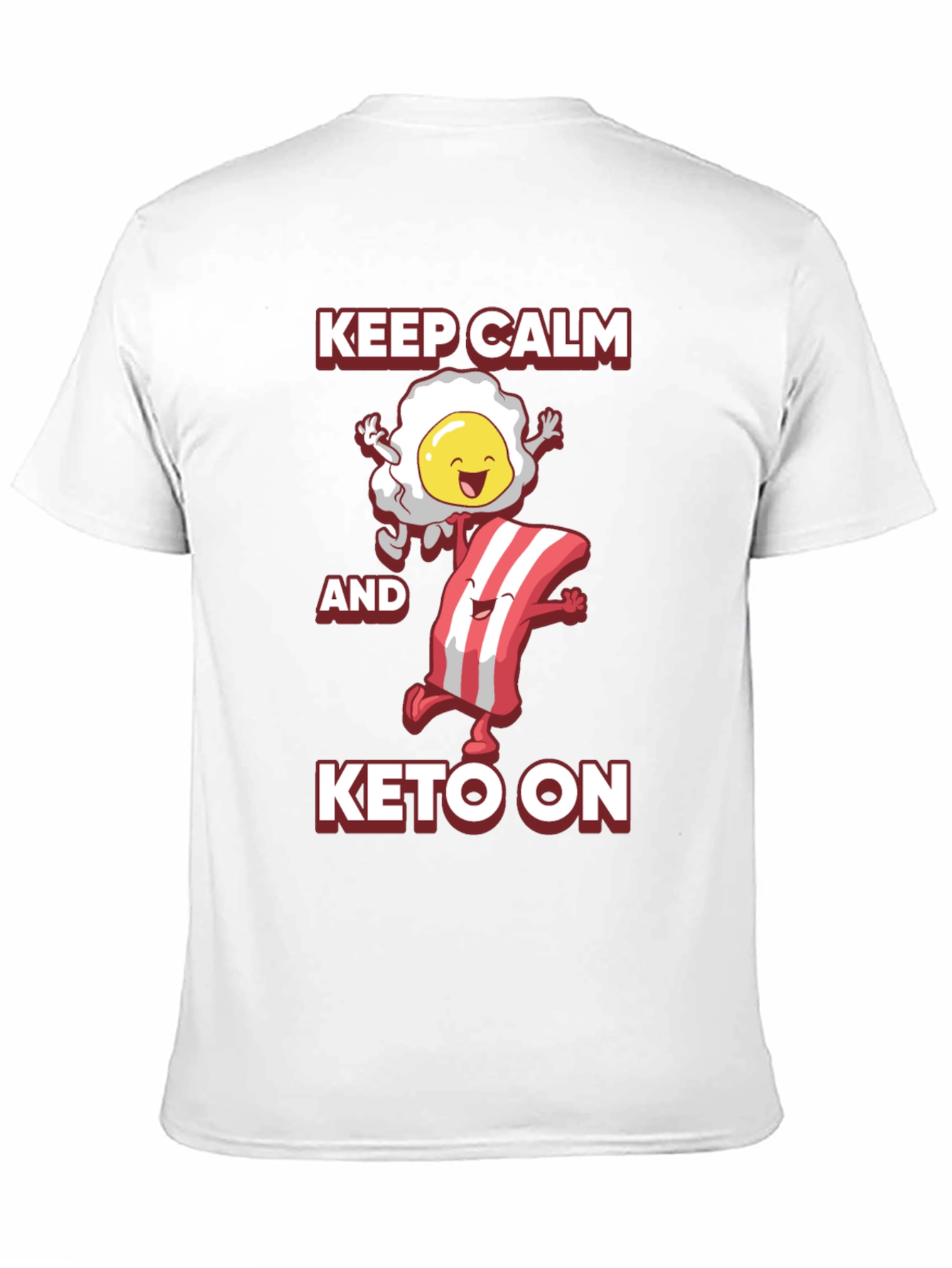 Keep Calm and Keto On Graphic Tee