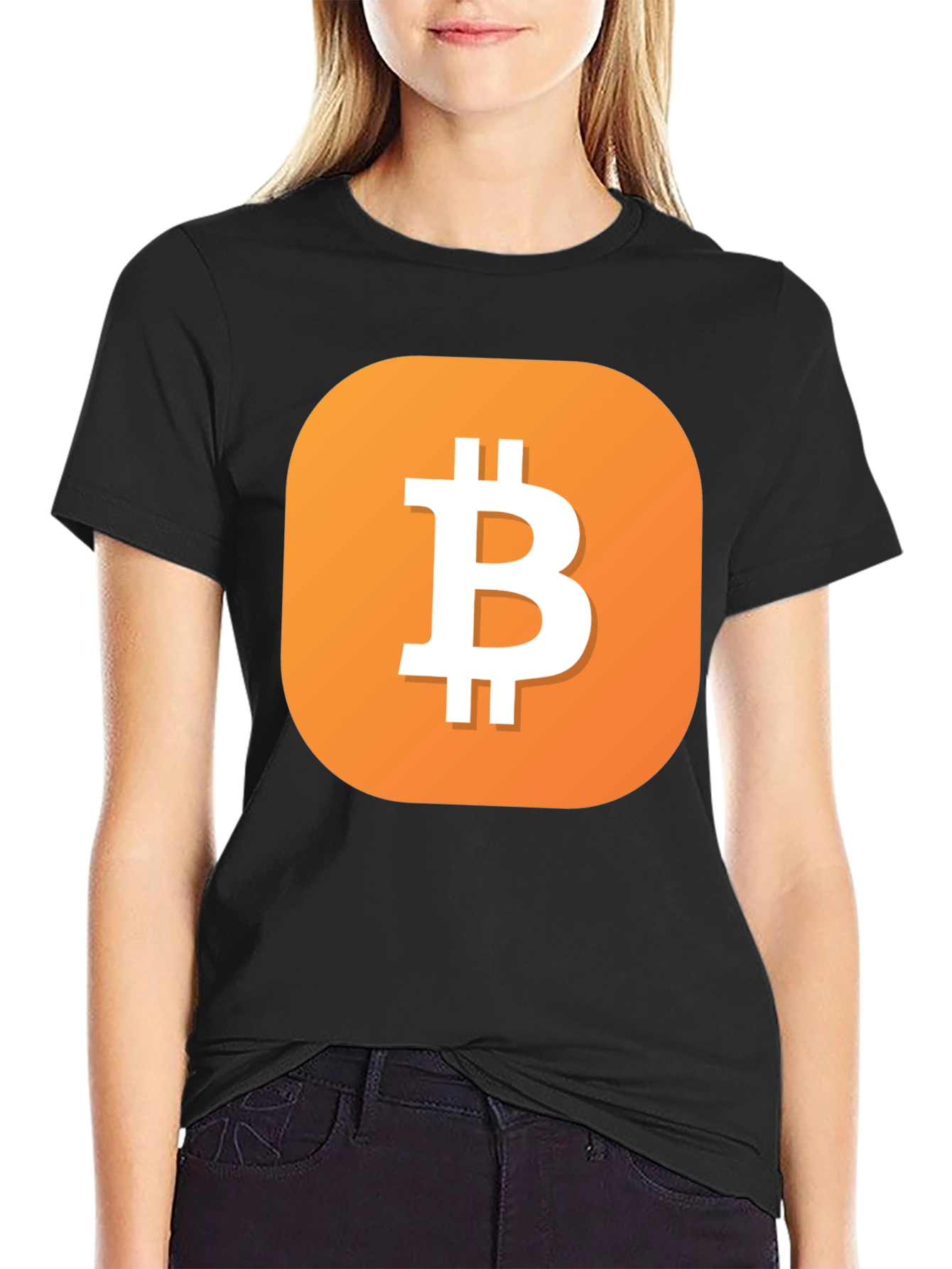 Bitcoin Logo T-Shirt - Crypto Currency Tee