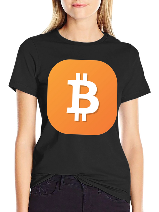 Bitcoin Logo T-Shirt - Crypto Currency Tee