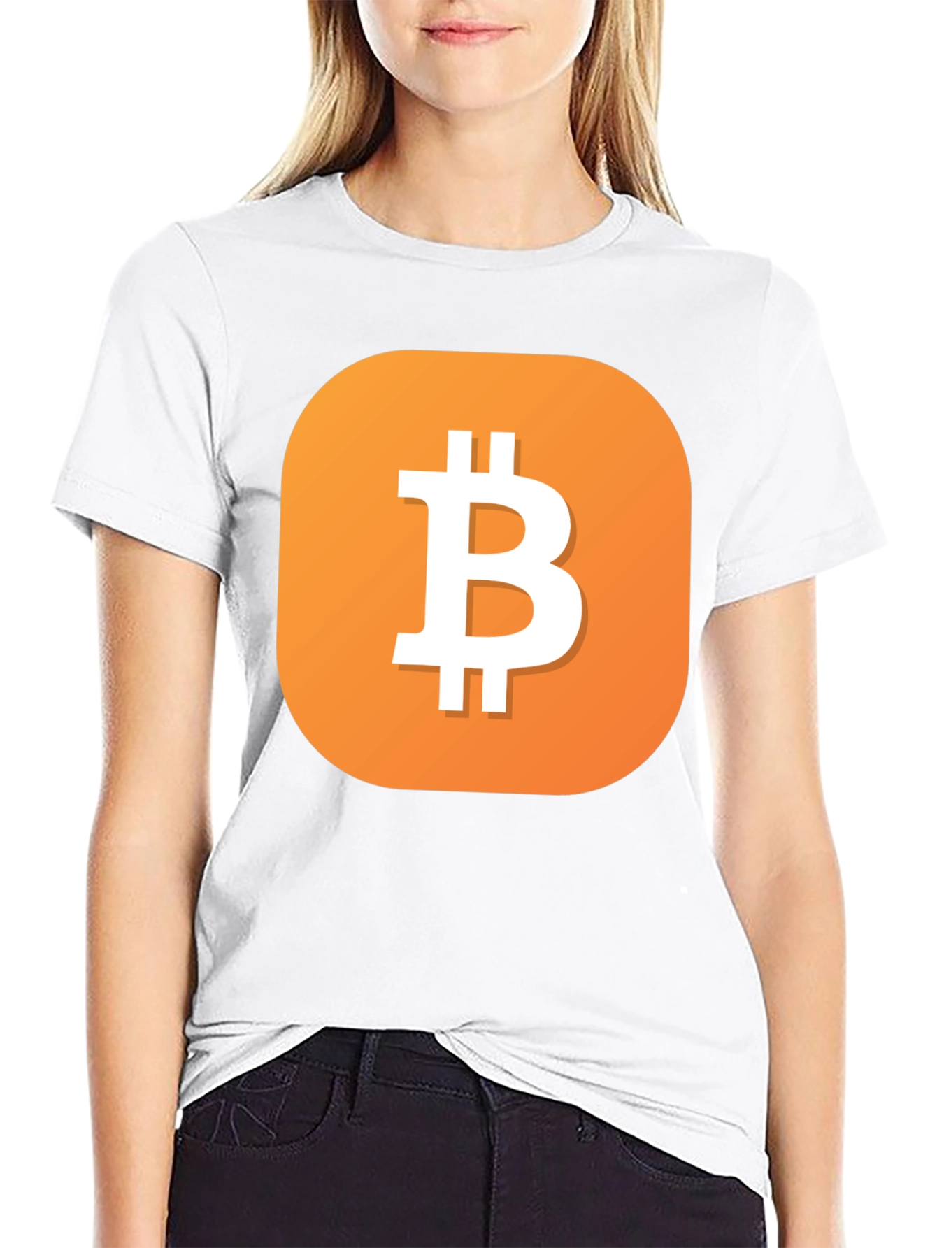 Bitcoin Logo T-Shirt - Crypto Currency Tee