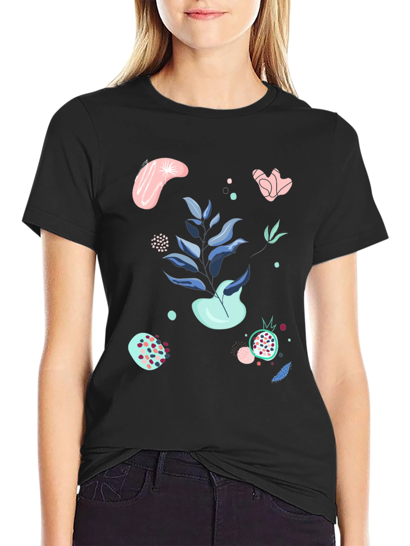 Abstract Art Graphic T-Shirt | Modern Design Tee