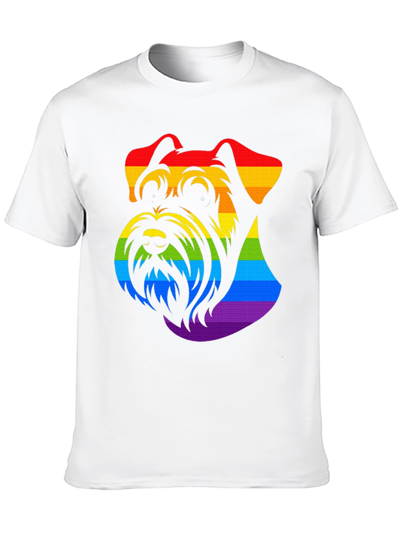 Rainbow Schnauzer Pride T-Shirt