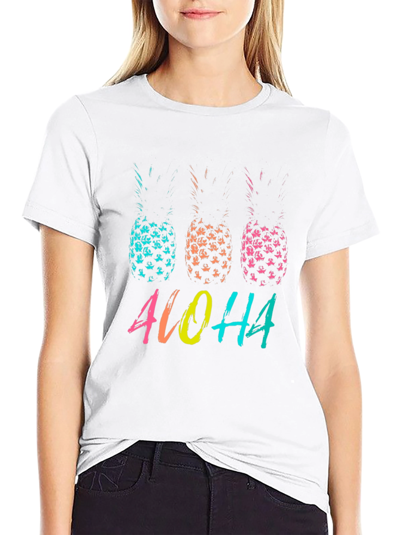 Aloha Pineapple Graphic Tee