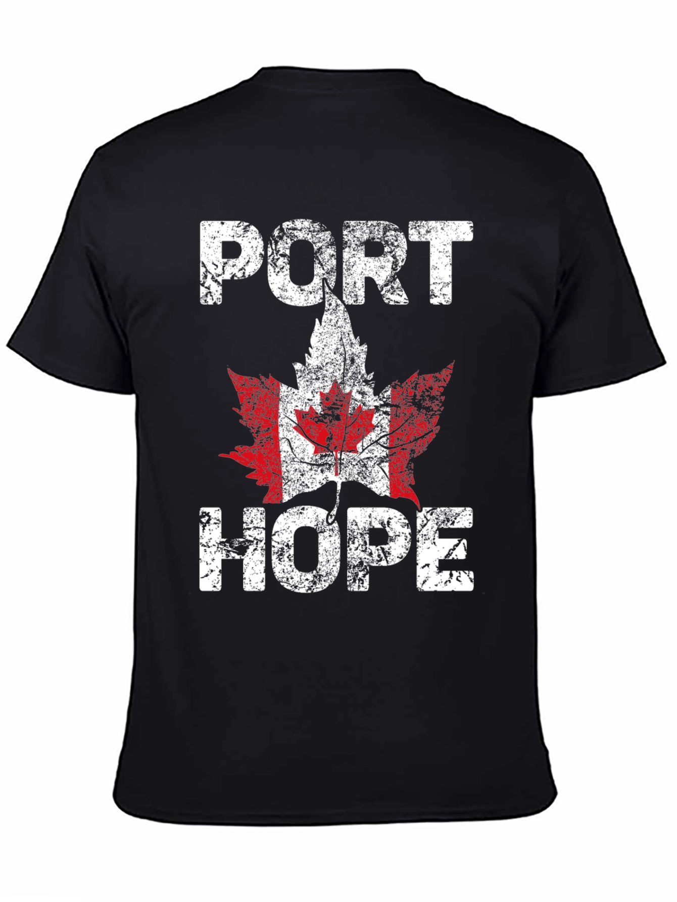 Port Hope Canada Maple Leaf T-Shirt