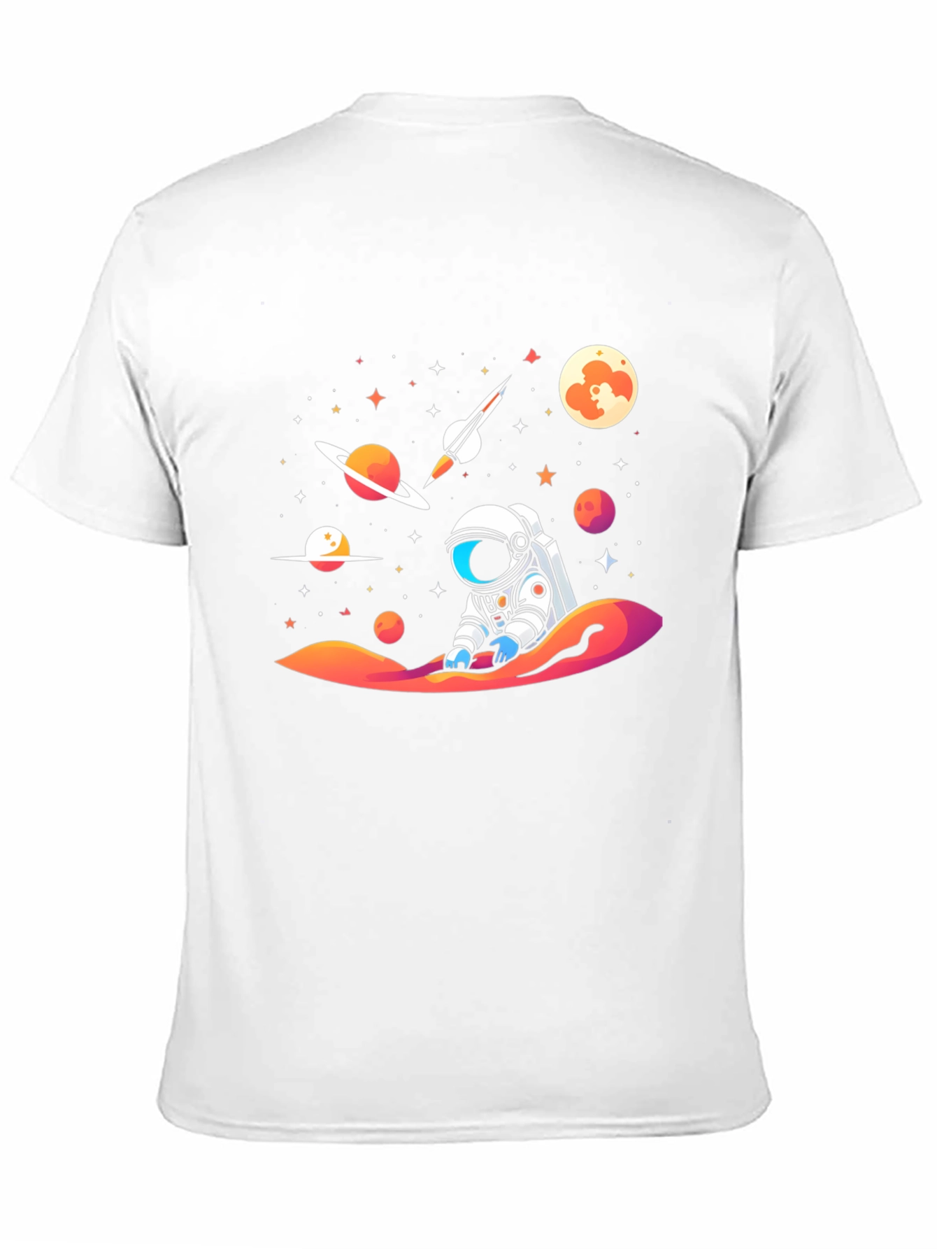 Cosmic Astronaut T-Shirt - Galaxy Space Adventure Tee