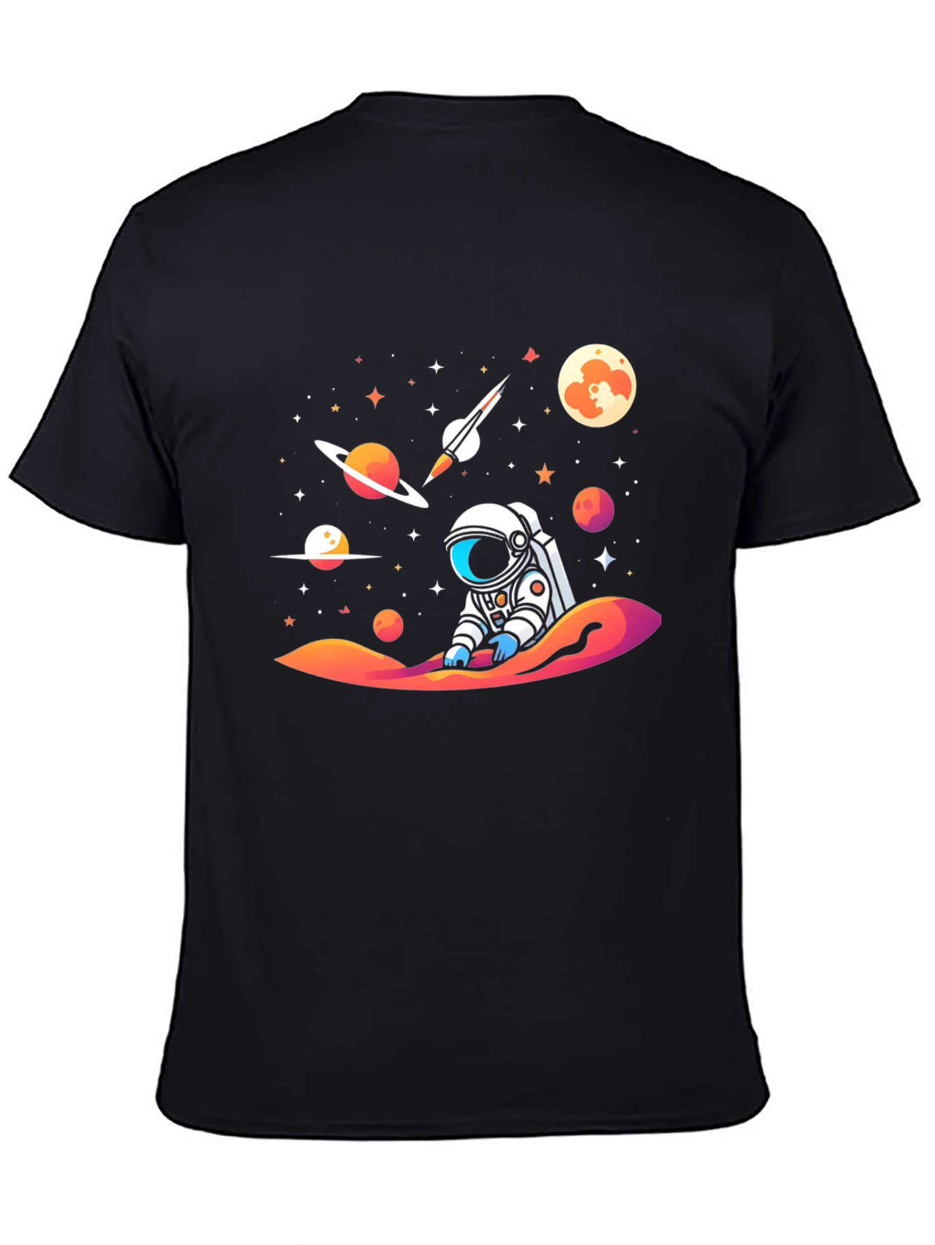 Cosmic Astronaut T-Shirt - Galaxy Space Adventure Tee
