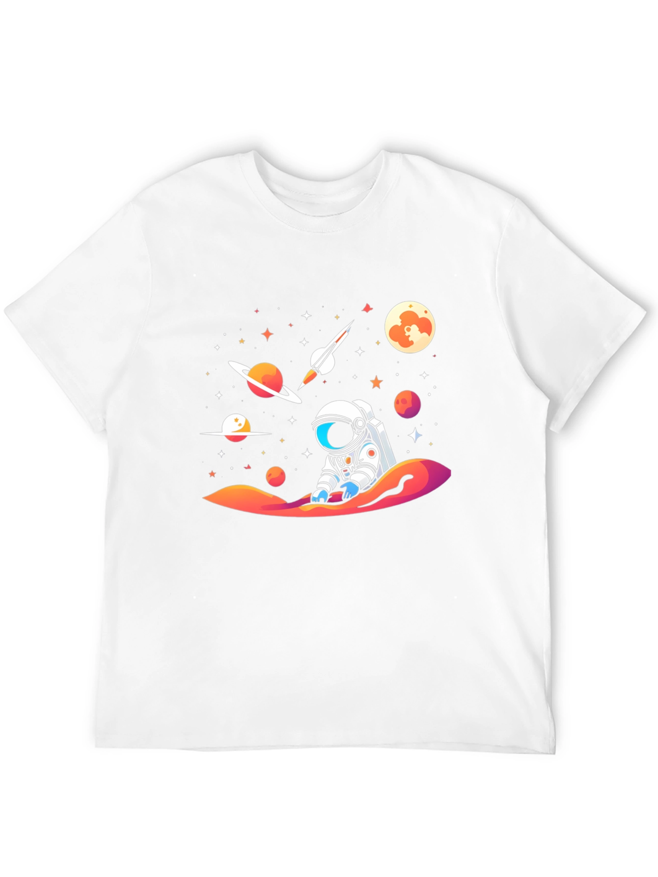 Cosmic Astronaut T-Shirt - Galaxy Space Adventure Tee