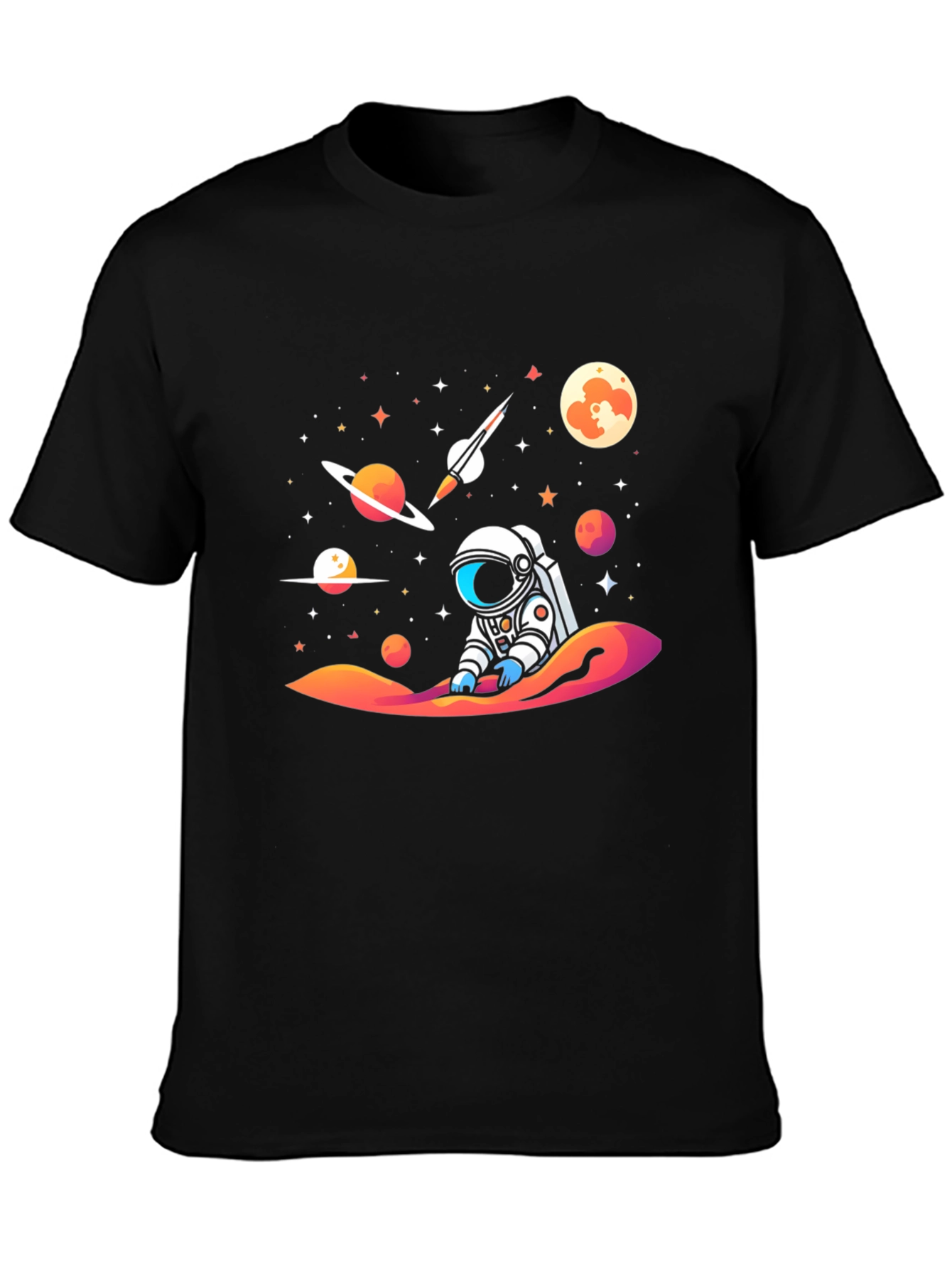 Cosmic Astronaut T-Shirt - Galaxy Space Adventure Tee
